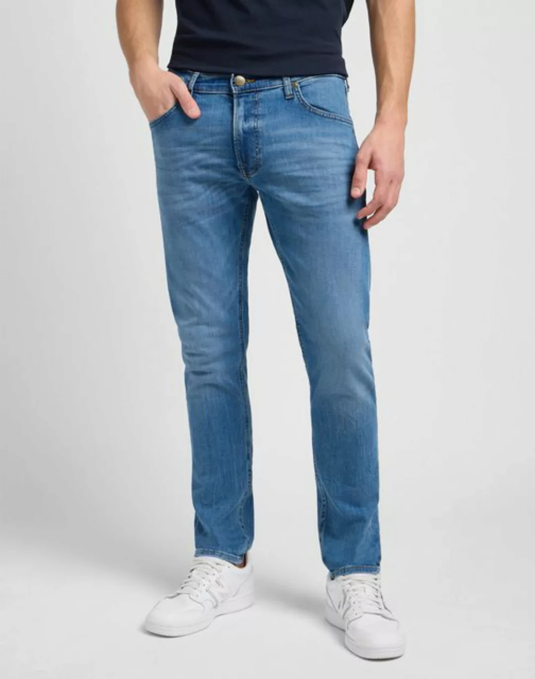 Lee Herren Jeans Luke Slim Tapered Fit - Blau - Worn In Cody günstig online kaufen