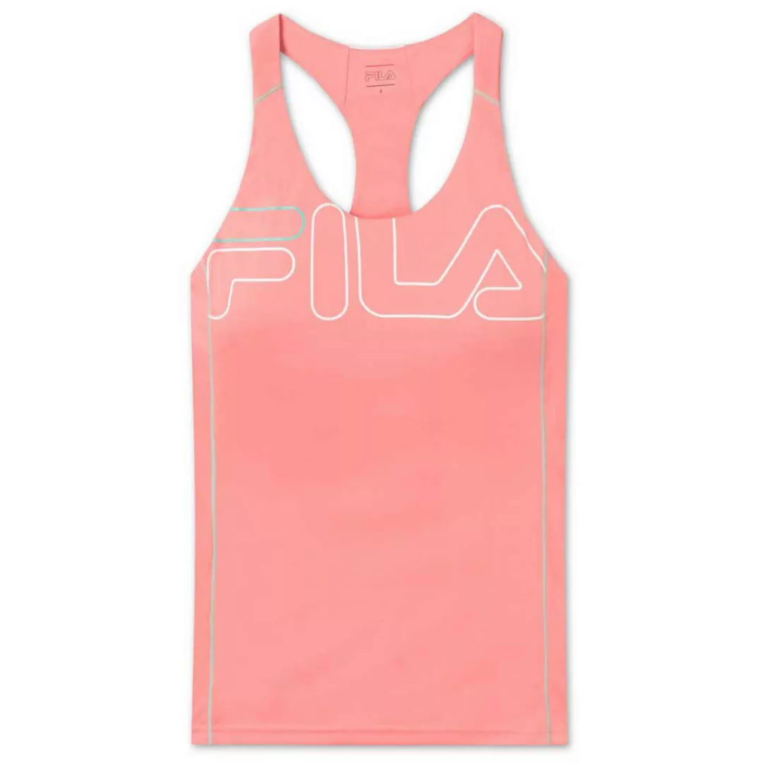 Fila Aisha Ärmelloses T-shirt L Shell Pink / Bright White günstig online kaufen