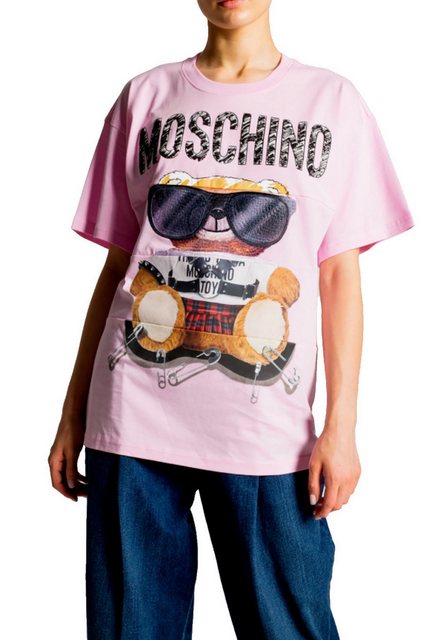 Moschino T-Shirt Couture Teddy Bear Oversize Loose Fit Teddybär Top günstig online kaufen