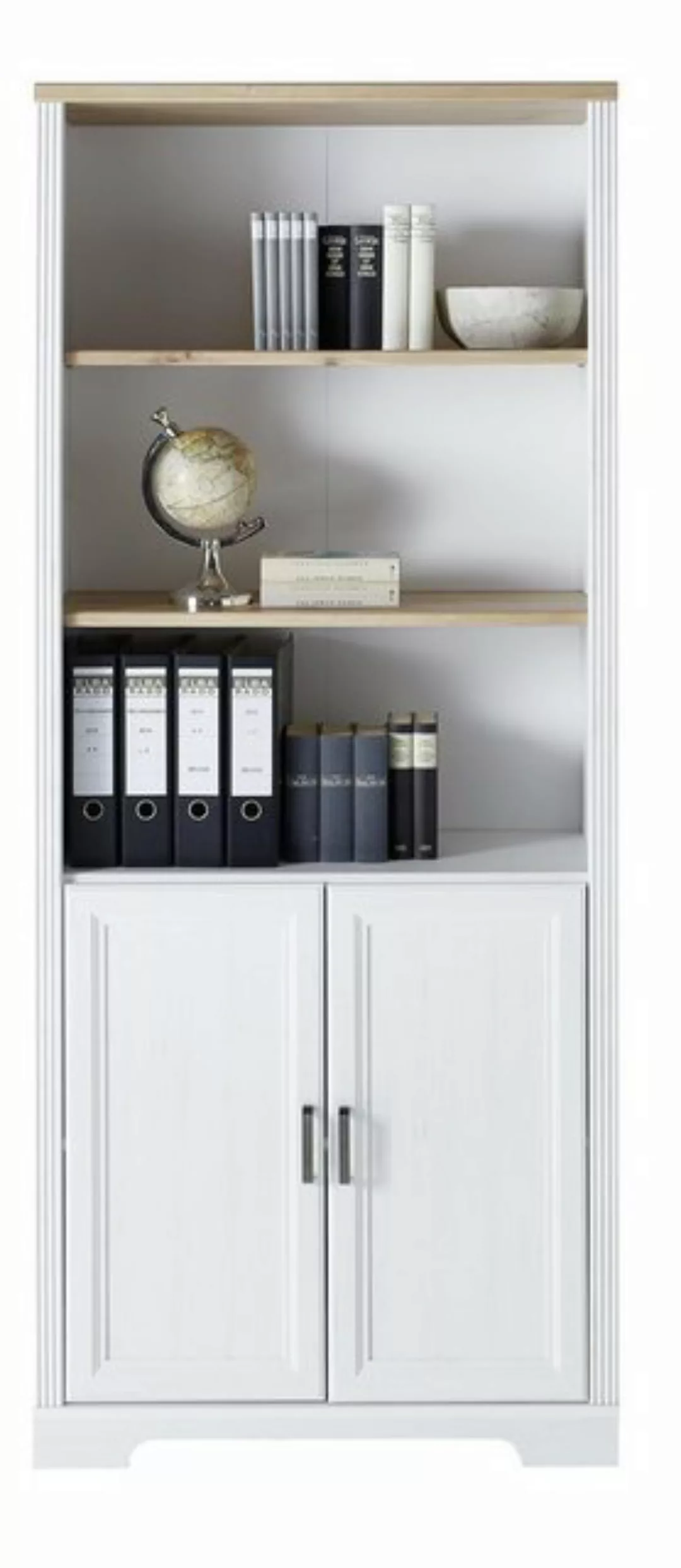 möbelando Aktenschrank Jasmin 86 x 204 x 38 cm (B/H/T) günstig online kaufen