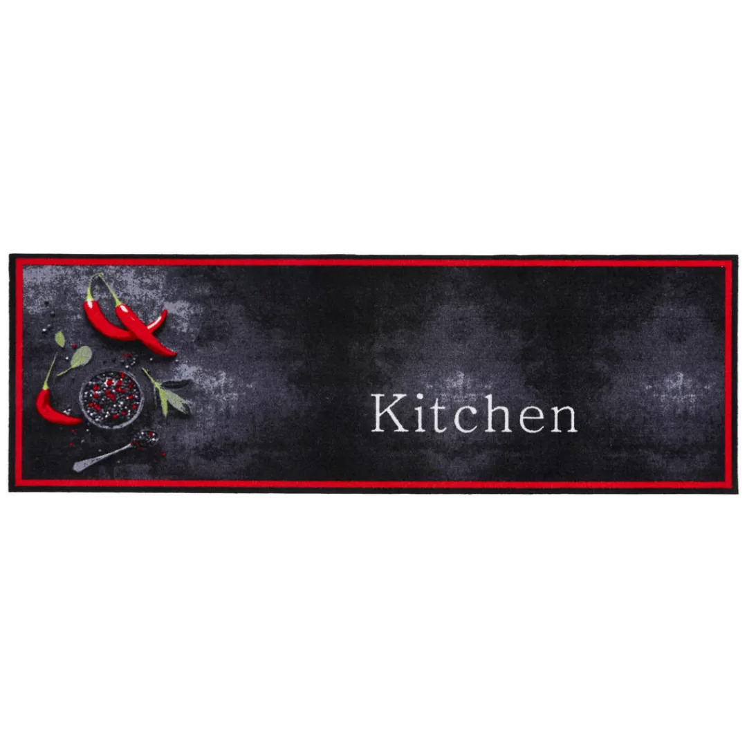 Küchenläufer Cook&Wash rot B/L: ca. 50x150 cm günstig online kaufen