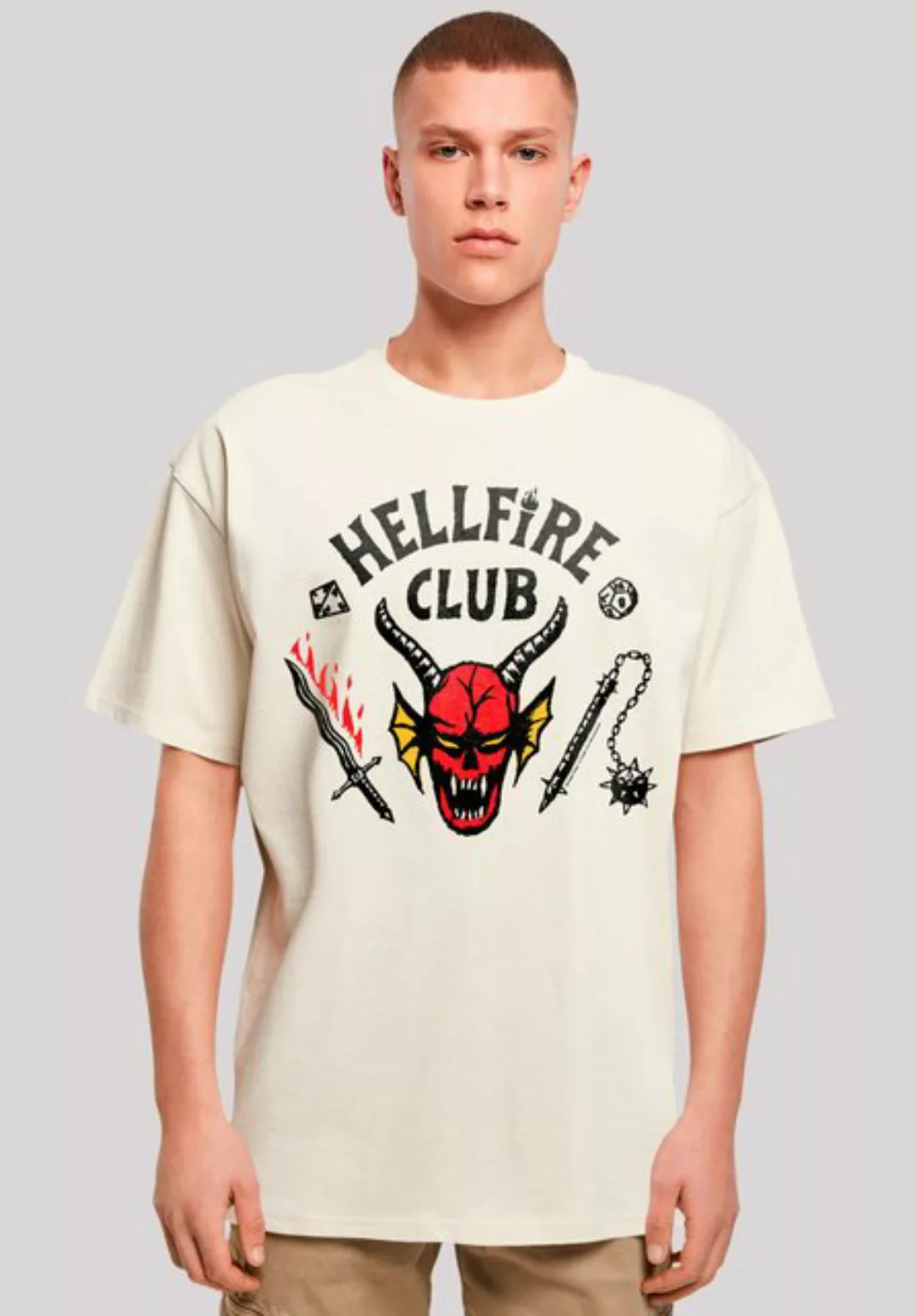 F4NT4STIC T-Shirt "Stranger Things Hellfire Club", Premium Qualität günstig online kaufen