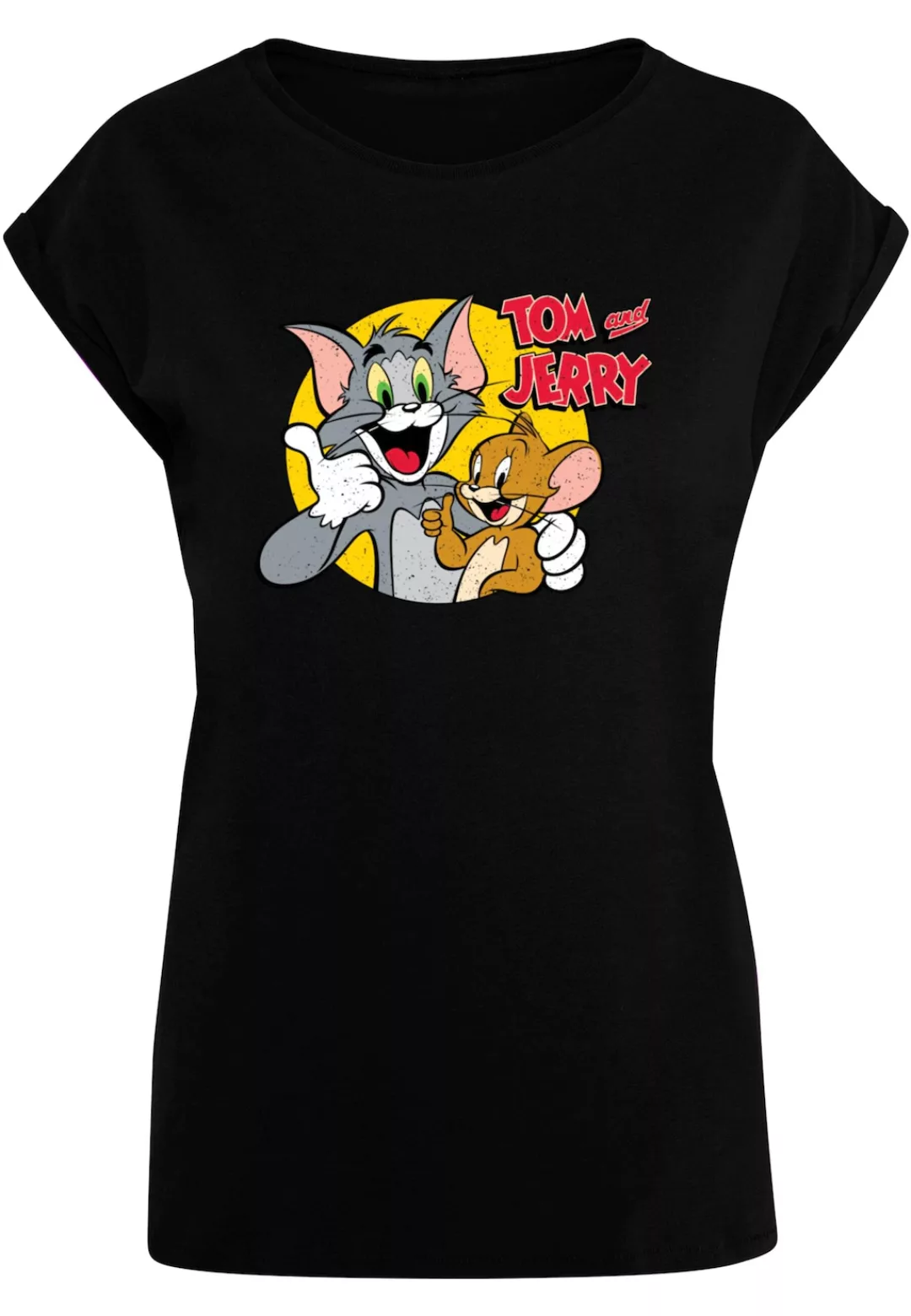 ABSOLUTE CULT T-Shirt "ABSOLUTE CULT Damen Ladies Tom and Jerry - Thumbs up günstig online kaufen