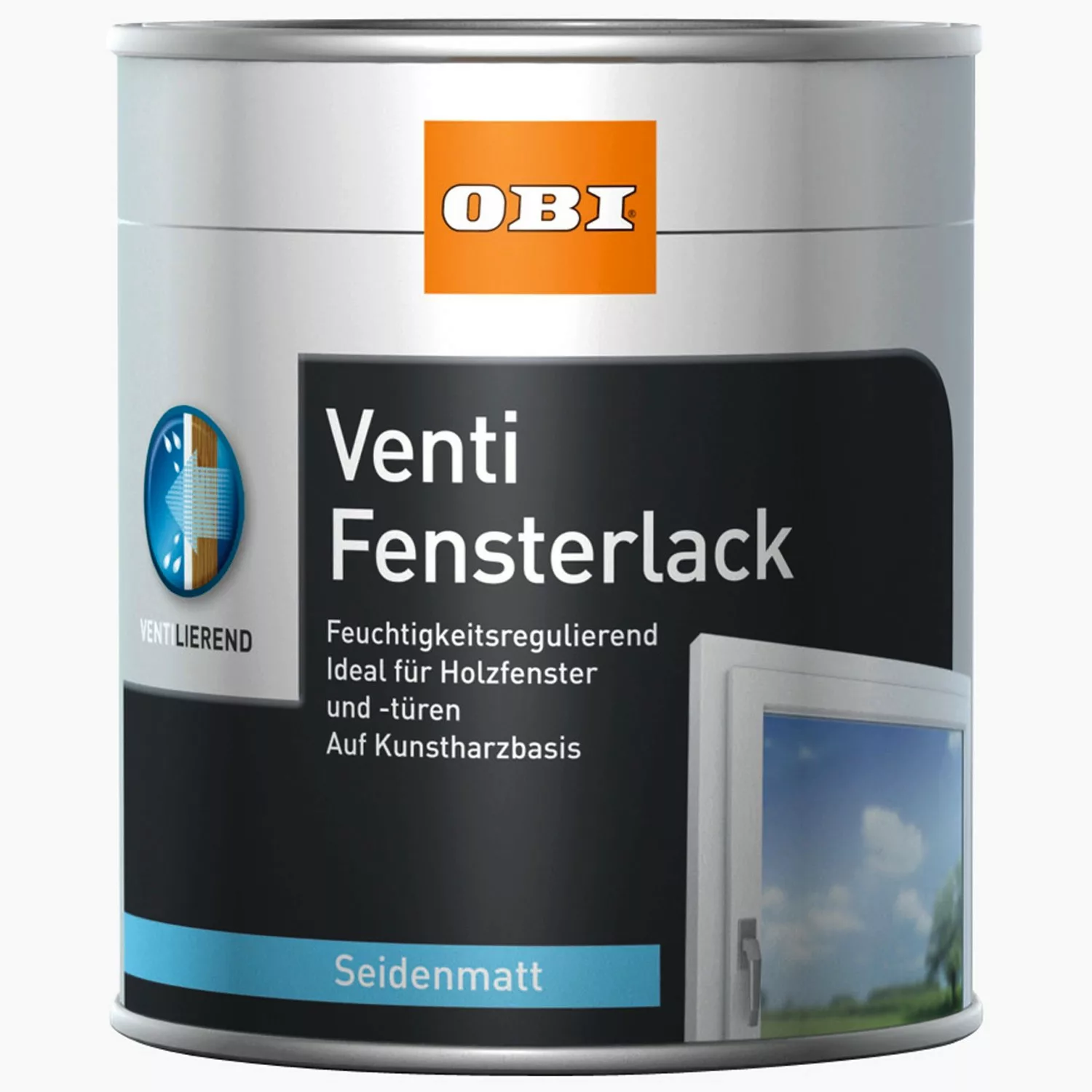 OBI Venti Fensterlack Weiß seidenmatt 2 l günstig online kaufen