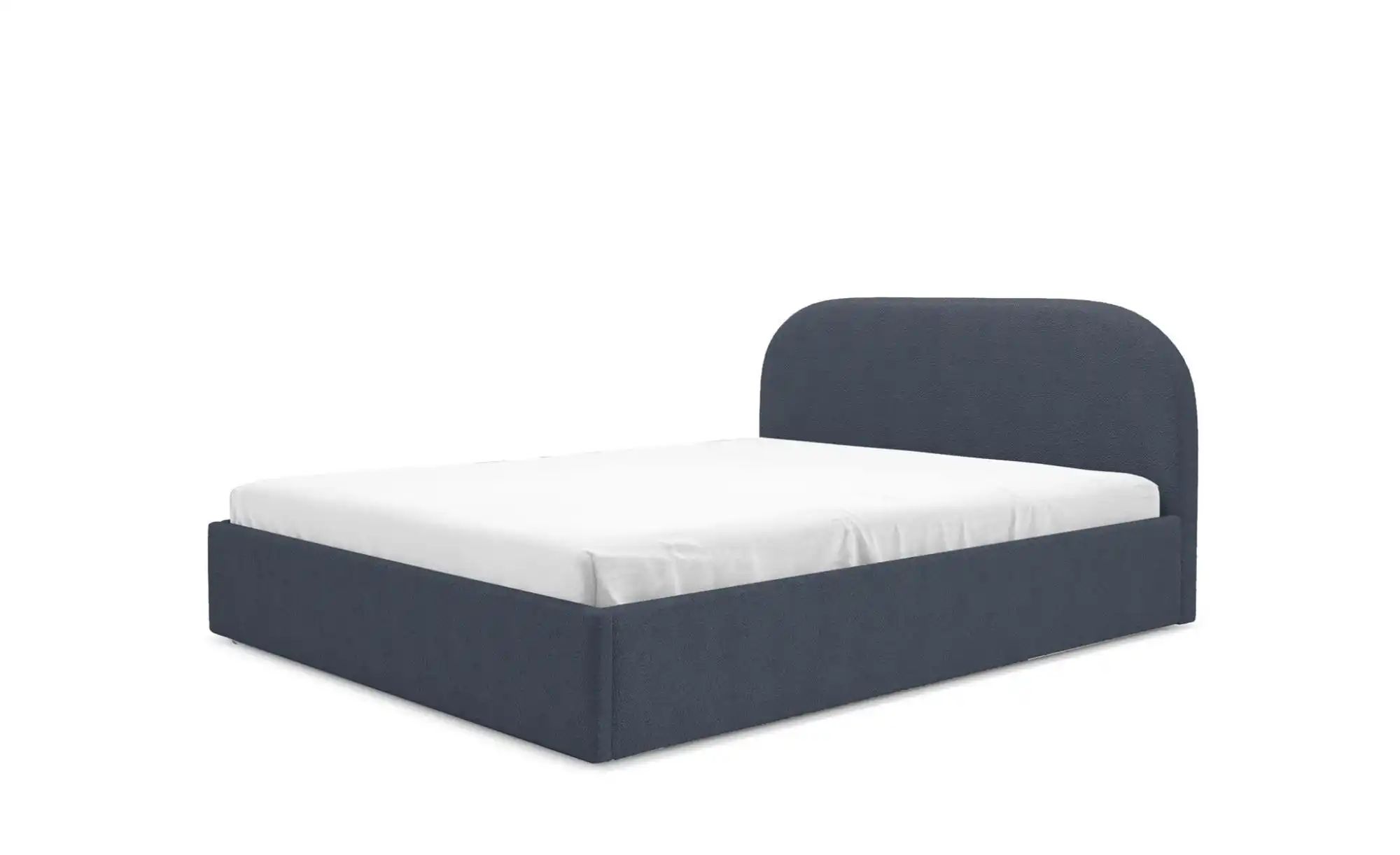 Polsterbett mit Bettkasten Luna ¦ blau ¦ Maße (cm): H: 90 Betten > Polsterb günstig online kaufen
