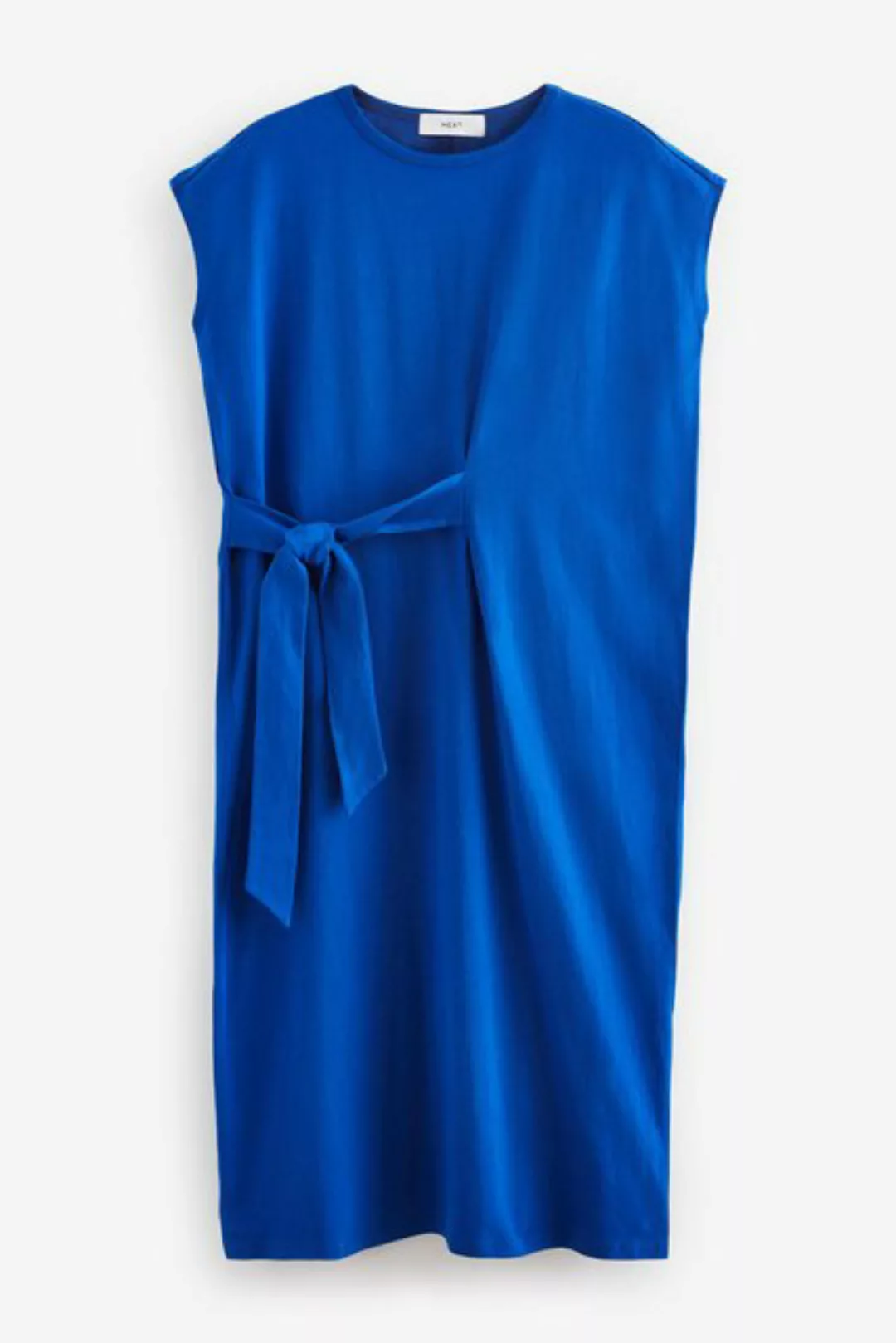 Next Sommerkleid Kurzarm-Sommerkleid mit seitlichem Bindedetail (1-tlg) günstig online kaufen