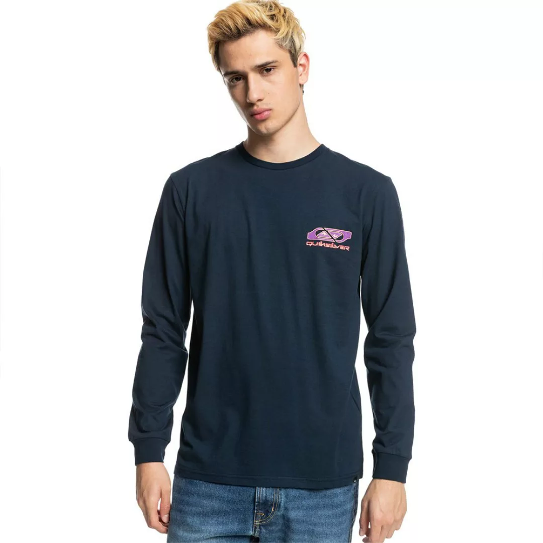 Quiksilver Return To The Moon Langarm-t-shirt L Navy Blazer günstig online kaufen