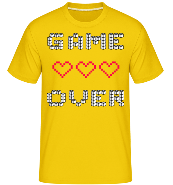 Game Over Hearts Sign · Shirtinator Männer T-Shirt günstig online kaufen