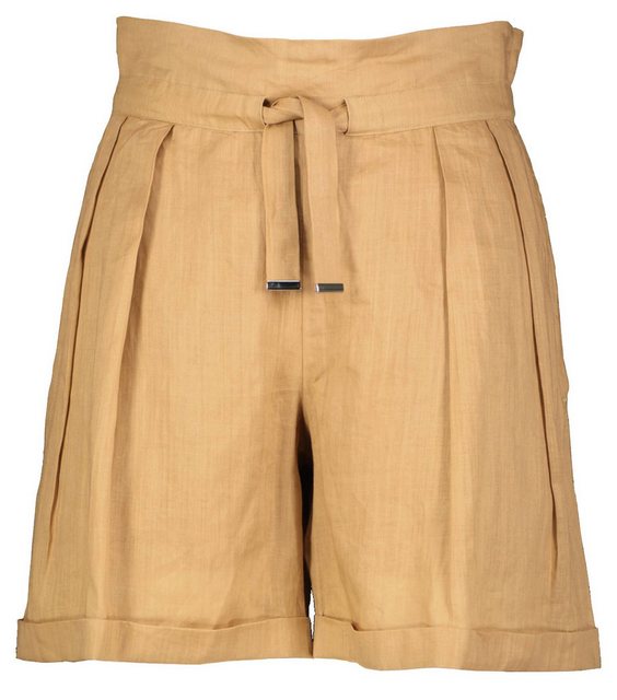 BOSS Shorts Damen Paperbag-Shorts TURRINA aus Ramie (1-tlg) günstig online kaufen