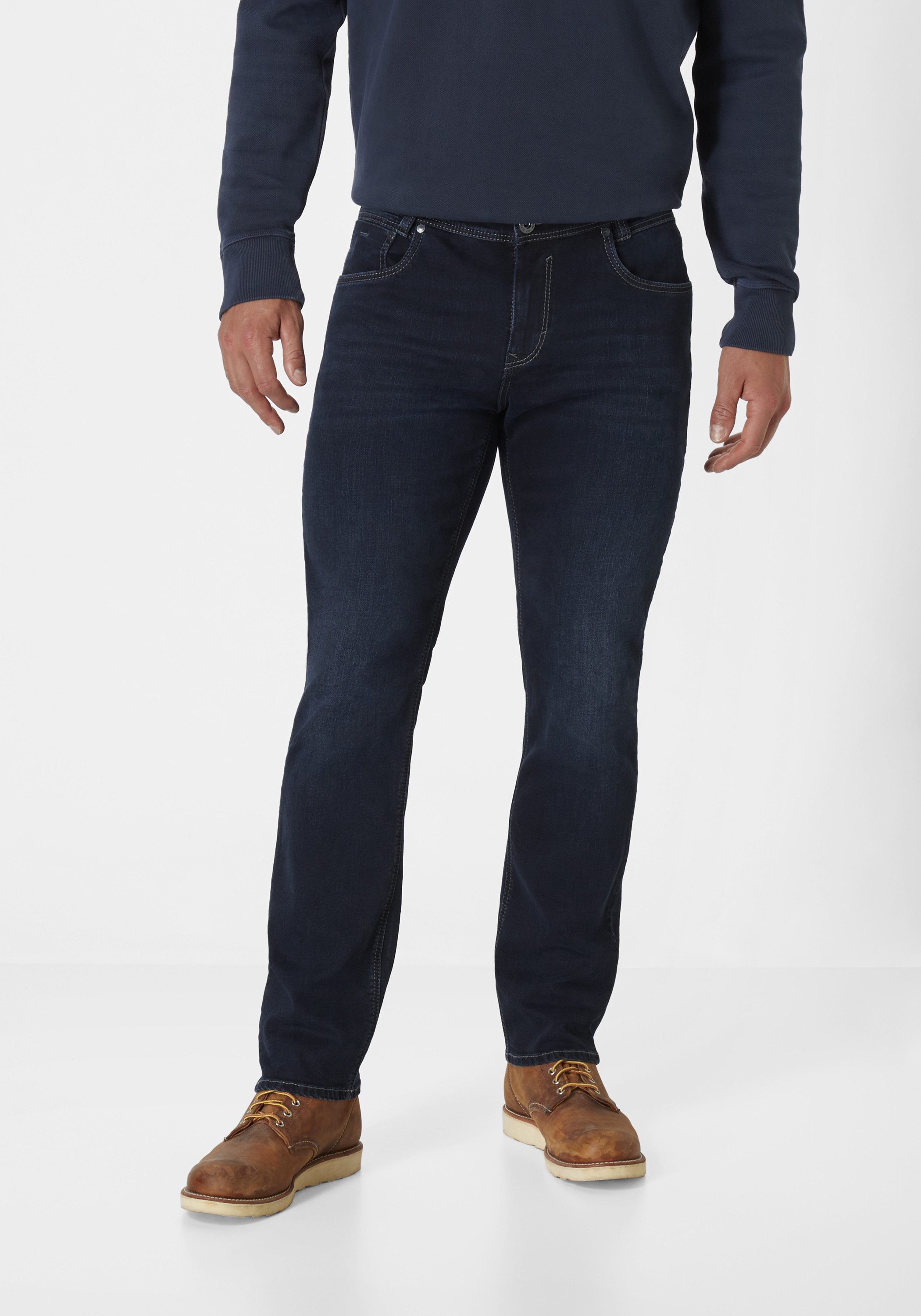 Paddock`s Herren Jeans BEN - Regular Fit Tapered Leg- Blau - Medium Blue Us günstig online kaufen
