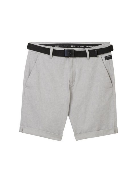 TOM TAILOR Denim Shorts Chinoshorts mit Gürtel günstig online kaufen