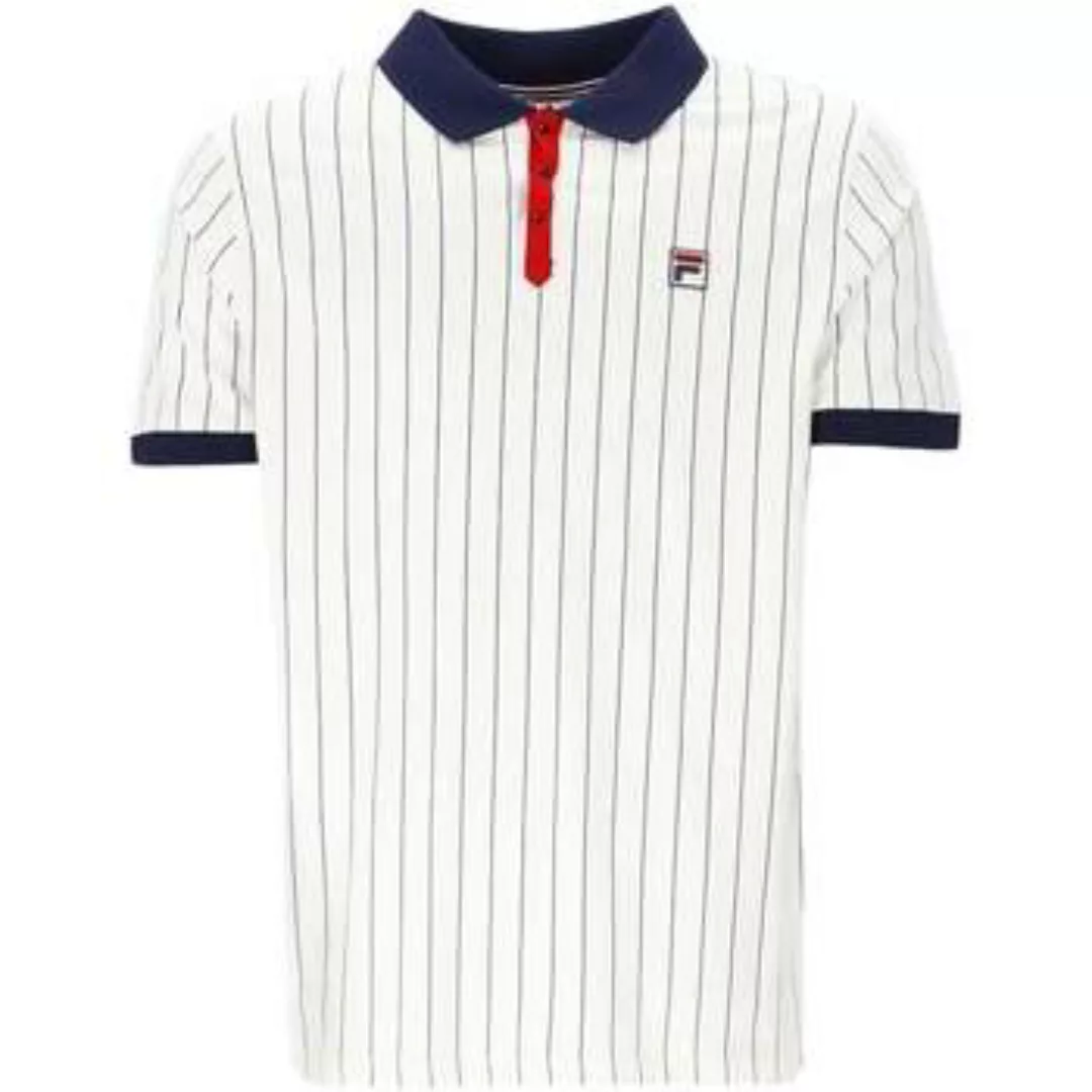 Fila  T-Shirts & Poloshirts BB1 Classic Striped Polo Shirt White/ Navy/ Red günstig online kaufen