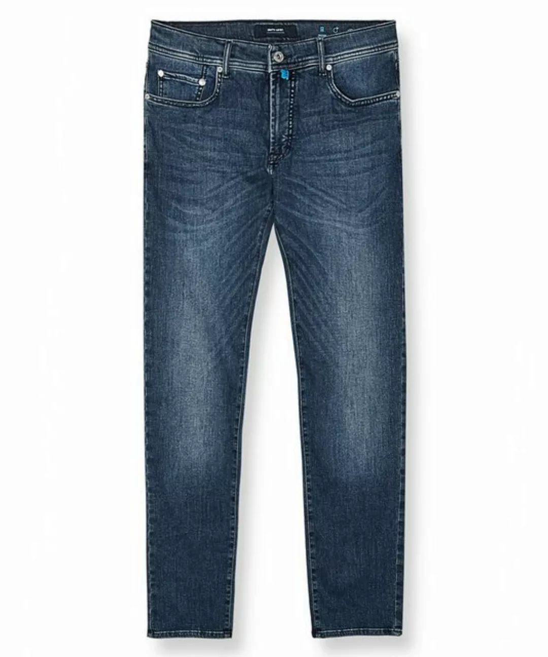 Pierre Cardin 5-Pocket-Jeans PIERRE CARDIN LYON TAPERED dark blue used must günstig online kaufen