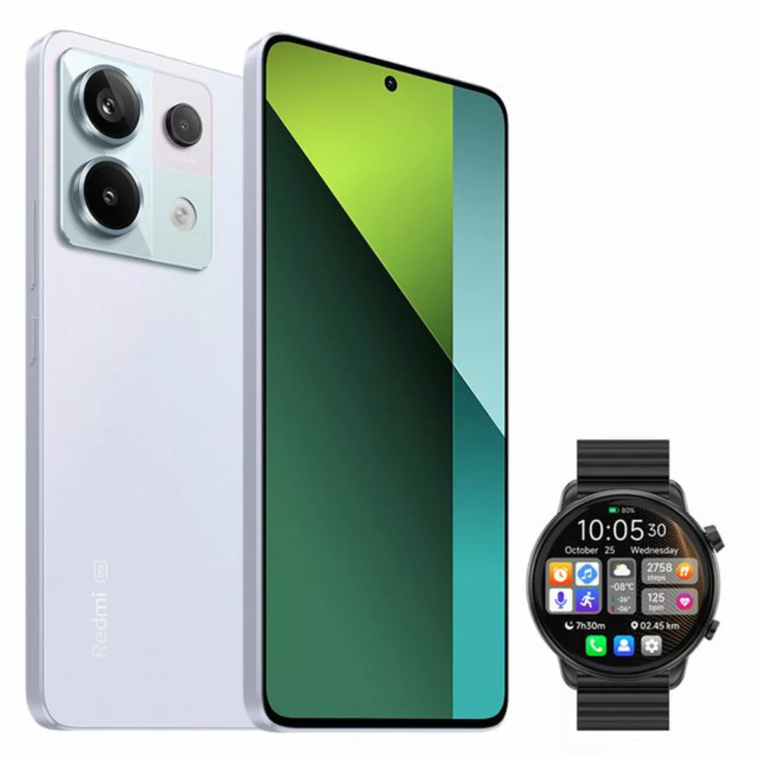 Xiaomi Redmi Note 13 Pro 5G 8+256GB Smartphone & Smartwatch Handy (6.67 Zol günstig online kaufen