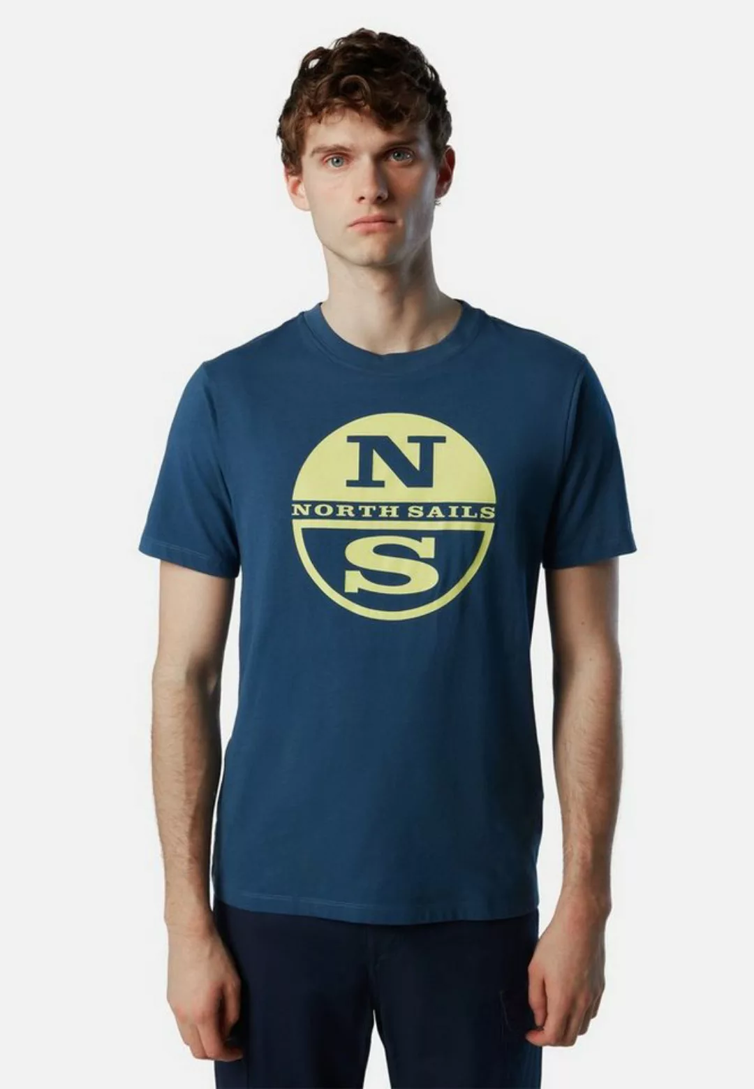 North Sails T-Shirt T-Shirt mit Maxi-Logo-Aufdruck mit klassischem Design günstig online kaufen