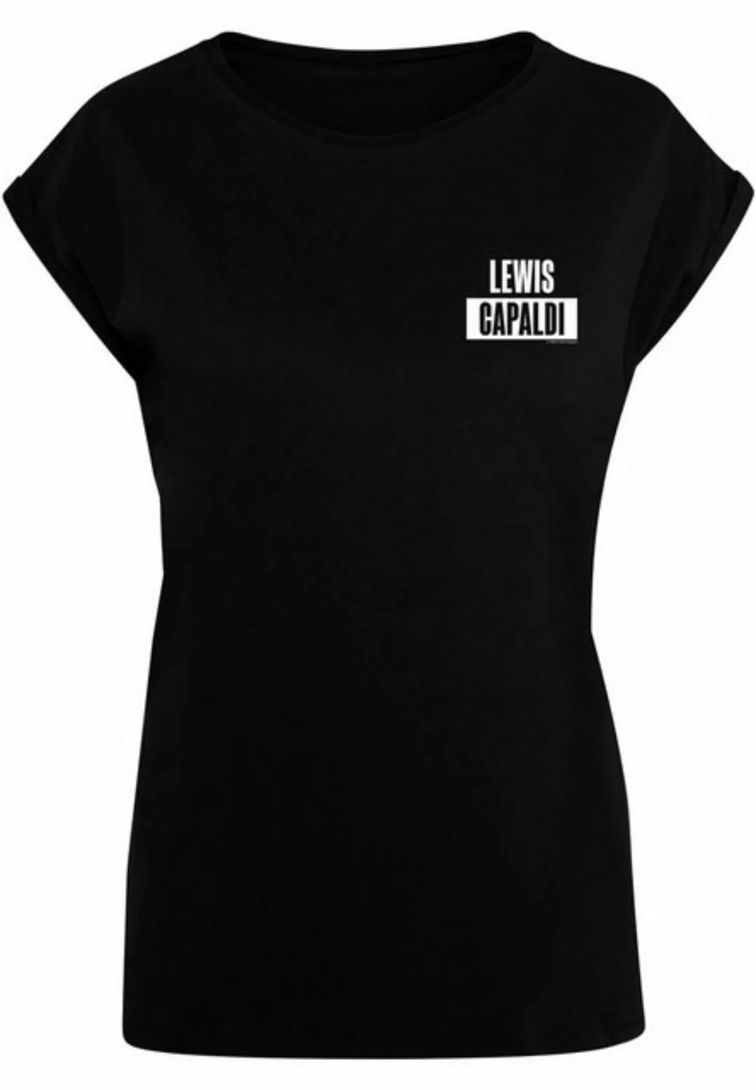 Merchcode T-Shirt Merchcode Damen Ladies Lewis Capaldi - PP Logo T-Shirt (1 günstig online kaufen