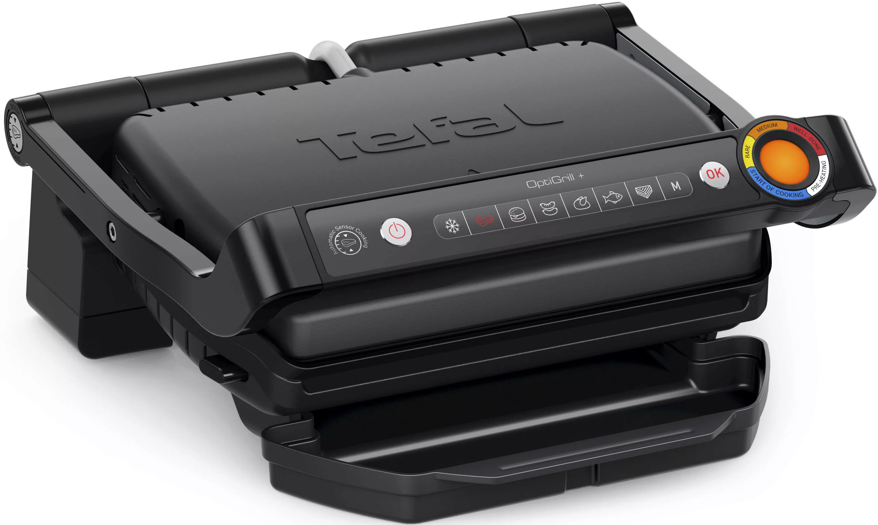 Tefal Kontaktgrill "GC717810 OptiGrill+", 2000 W, erneuerte Kochstufenanzei günstig online kaufen