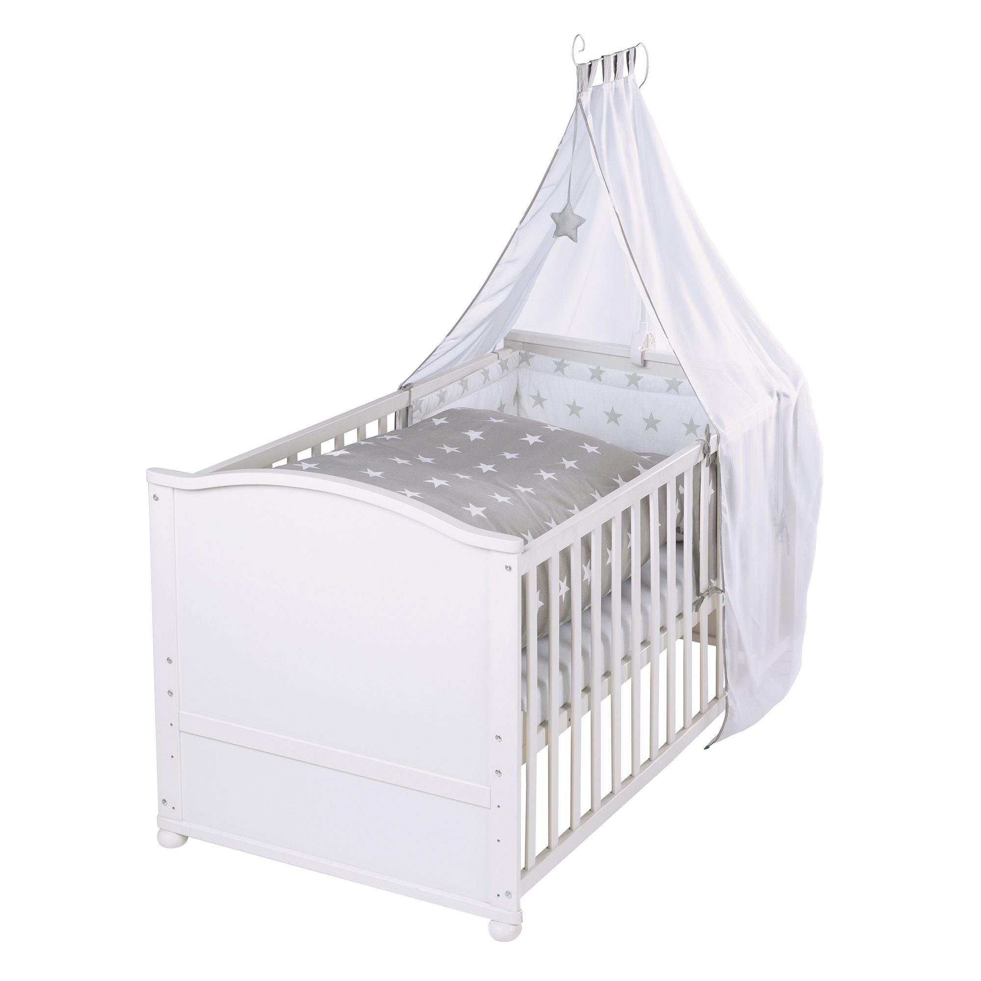 roba® Babybett Little Stars, inkl. Bettwäsche, günstig online kaufen