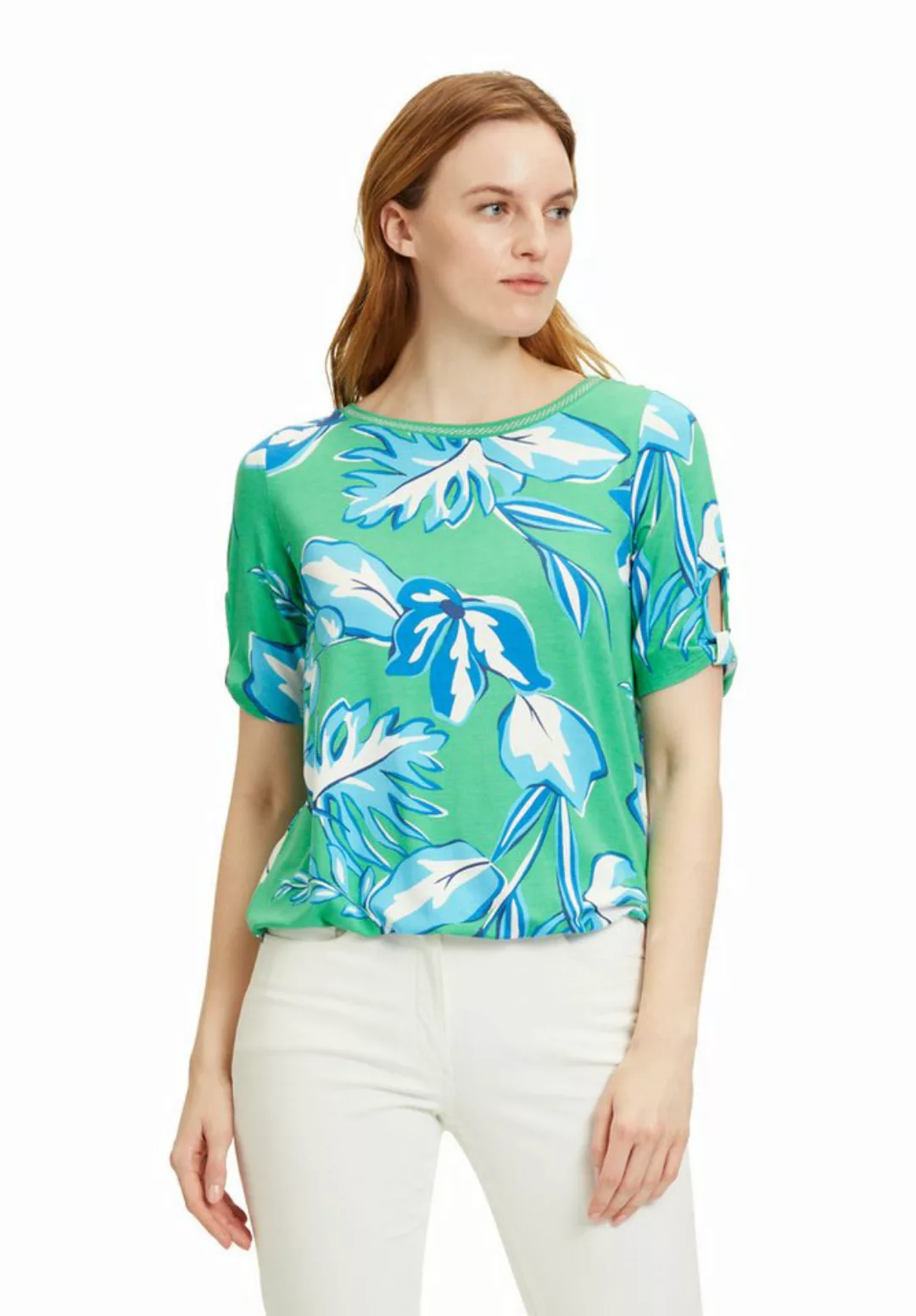 Betty Barclay Kurzarmshirt Betty Barclay Casual-Shirt mit Tunnelzug (1-tlg) günstig online kaufen