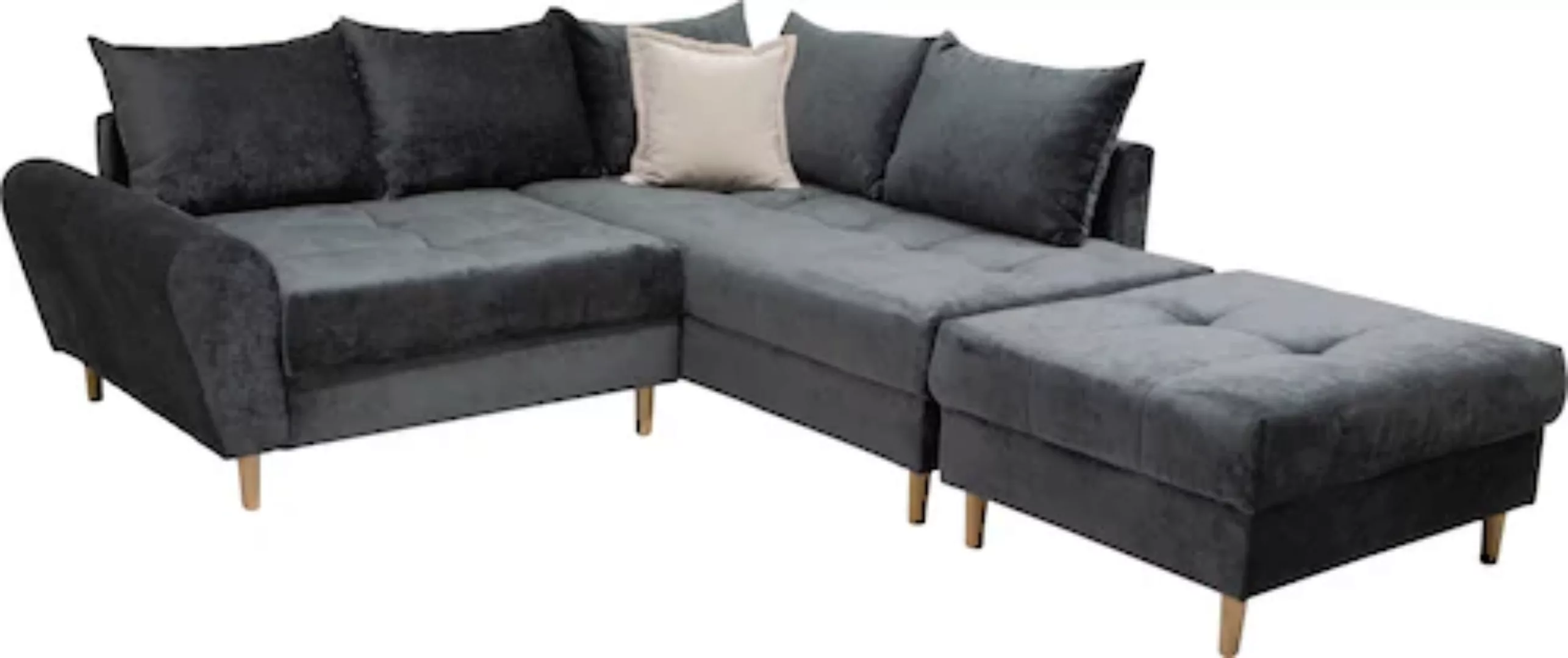 COLLECTION AB Ecksofa »Reims L-Form«, Ottomane beidseitig montierbar, inkl. günstig online kaufen