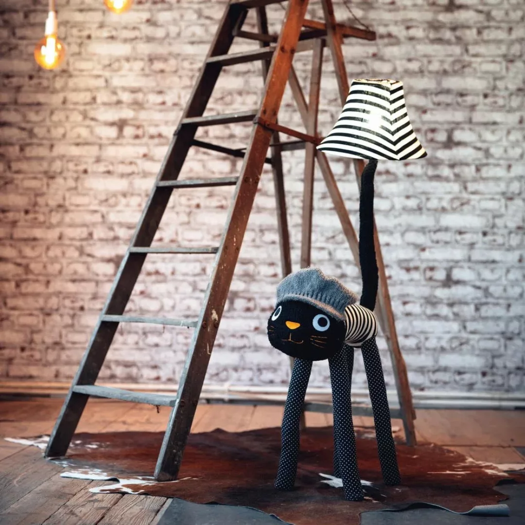 Happy Lamps for smiling eyes LED Stehlampe »Luna die Katze«, 1 flammig-flam günstig online kaufen