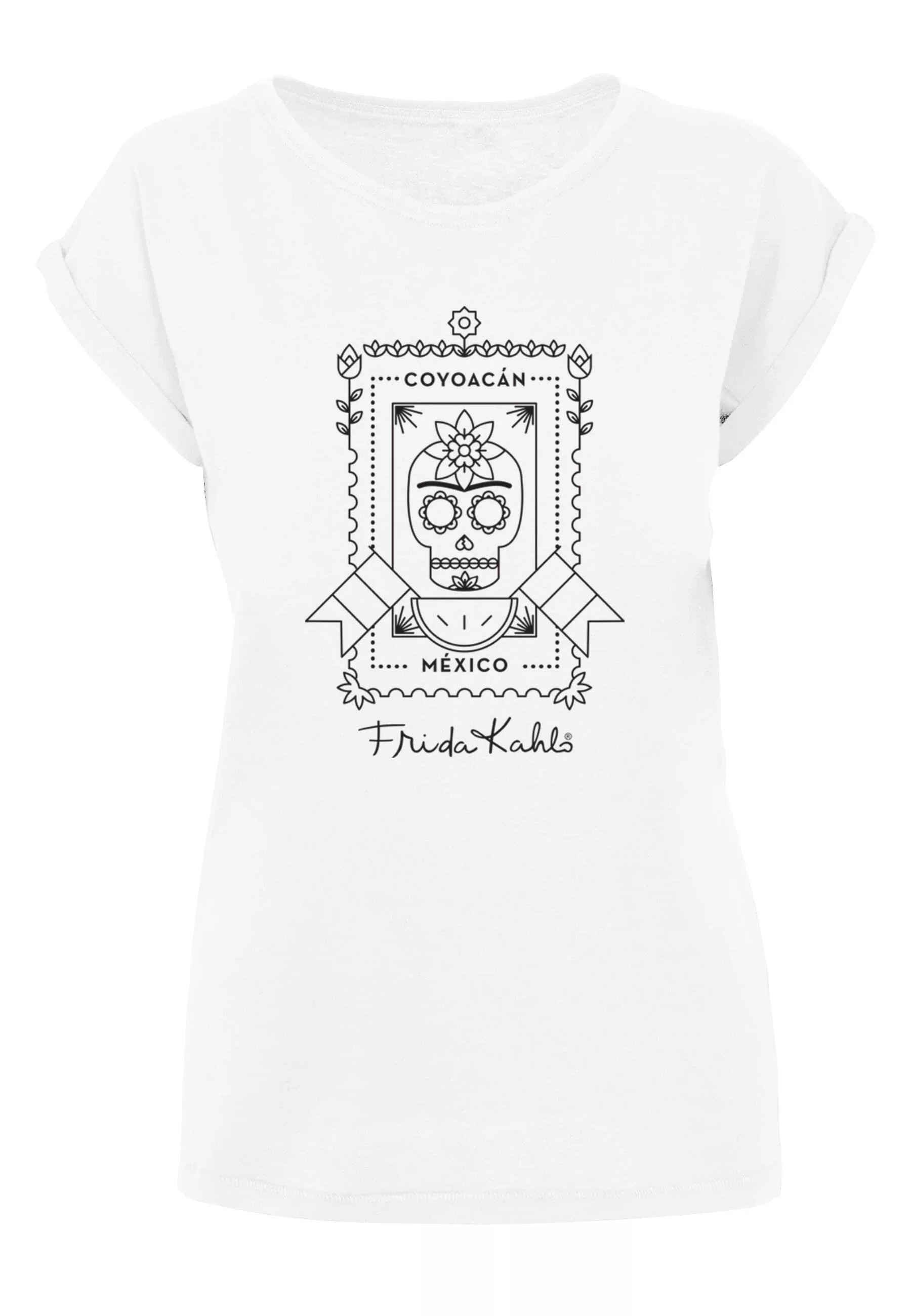 Merchcode T-Shirt "Merchcode Damen Ladies Frida Kahlo Coyacan T-Shirt" günstig online kaufen