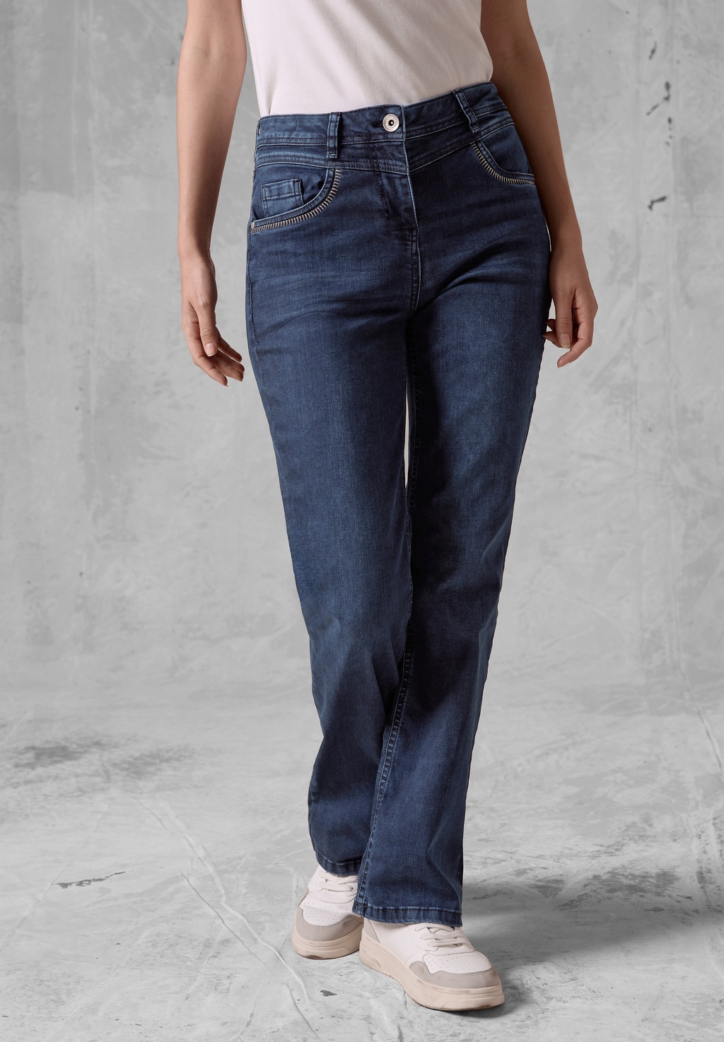 Cecil Slim-fit-Jeans, High Waist günstig online kaufen