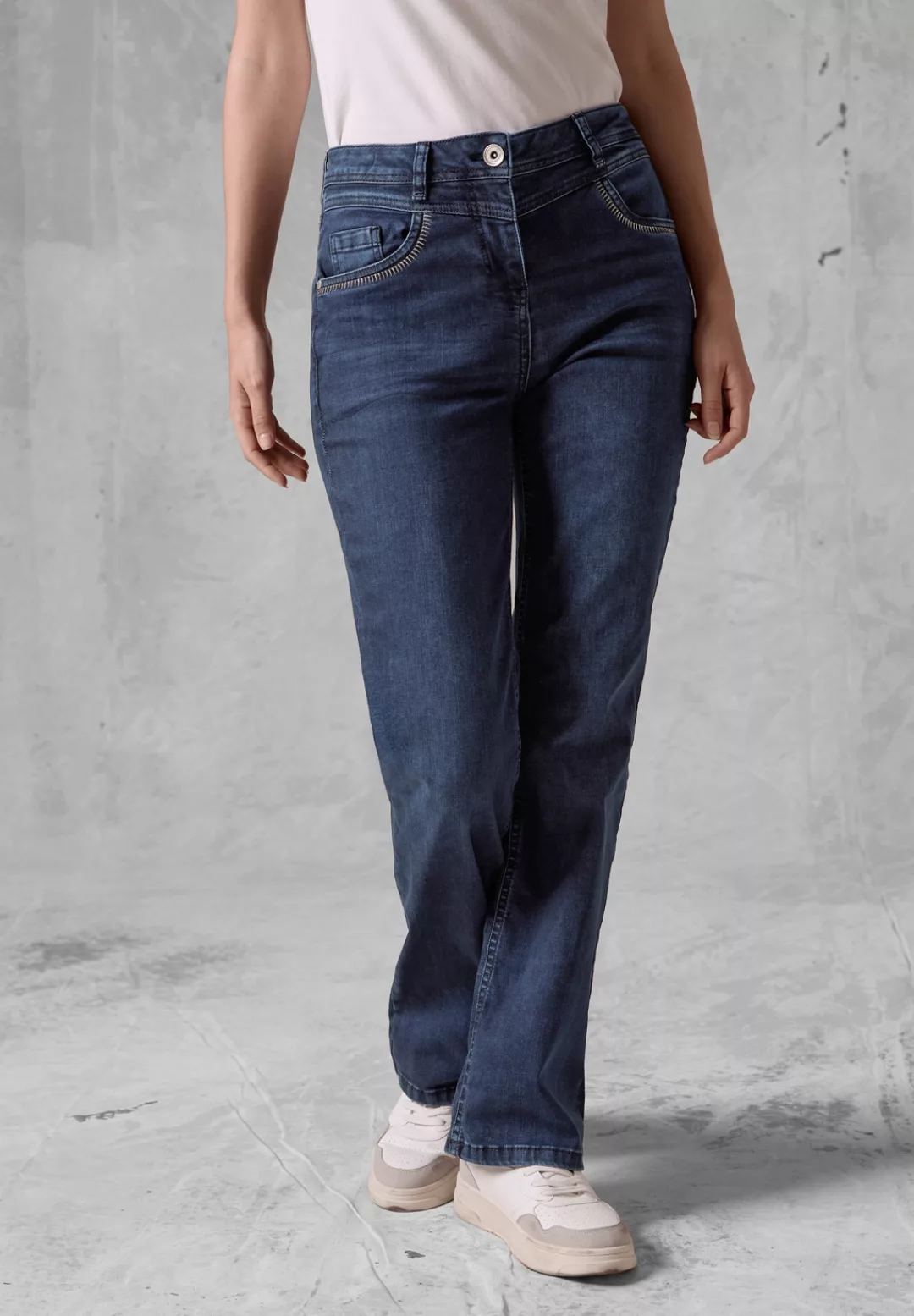 Cecil Slim-fit-Jeans, High Waist günstig online kaufen