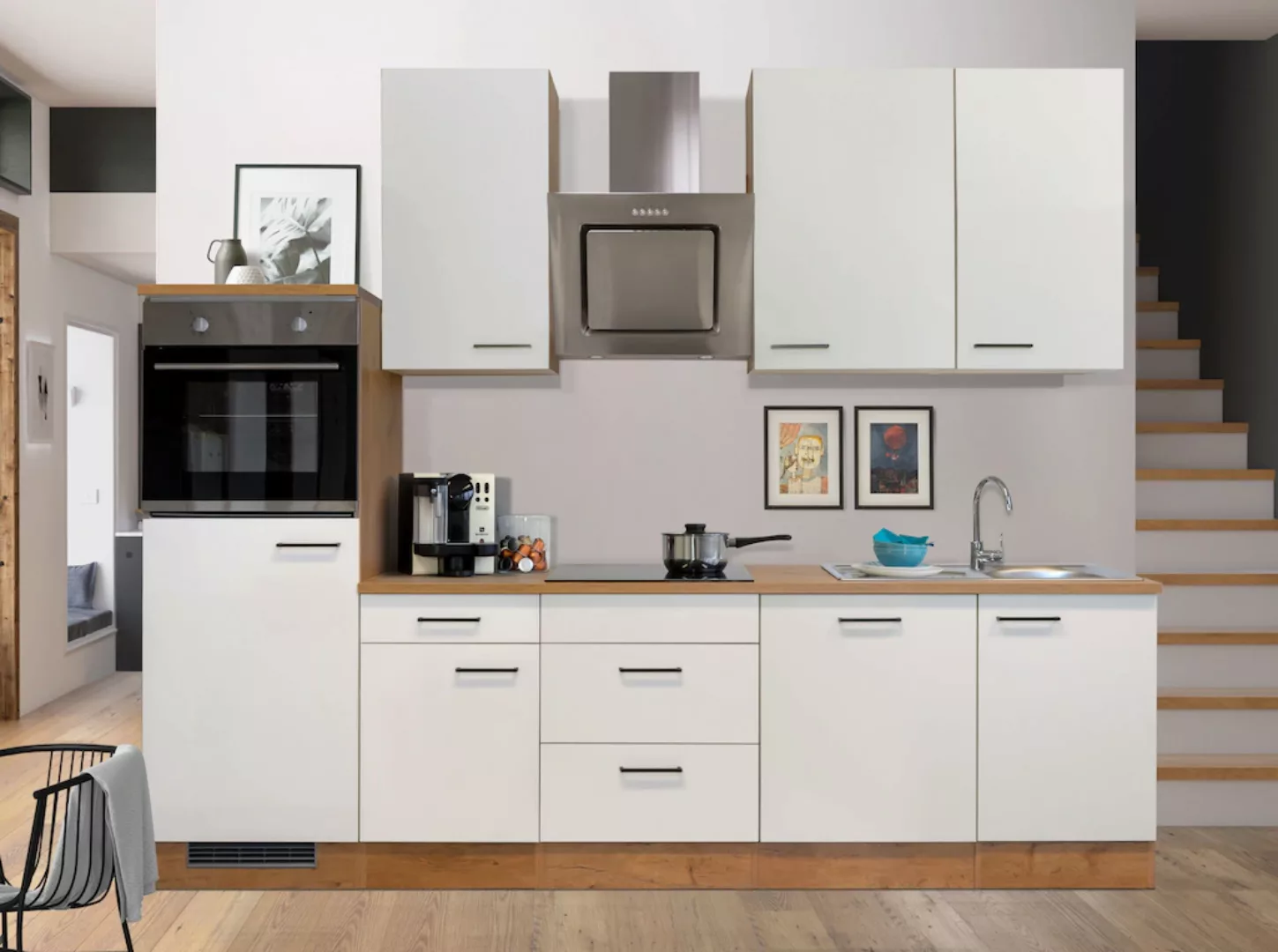 Flex-Well Küche "Vintea", Breite 280 cm, mit und ohne E-Geräten lieferbar günstig online kaufen