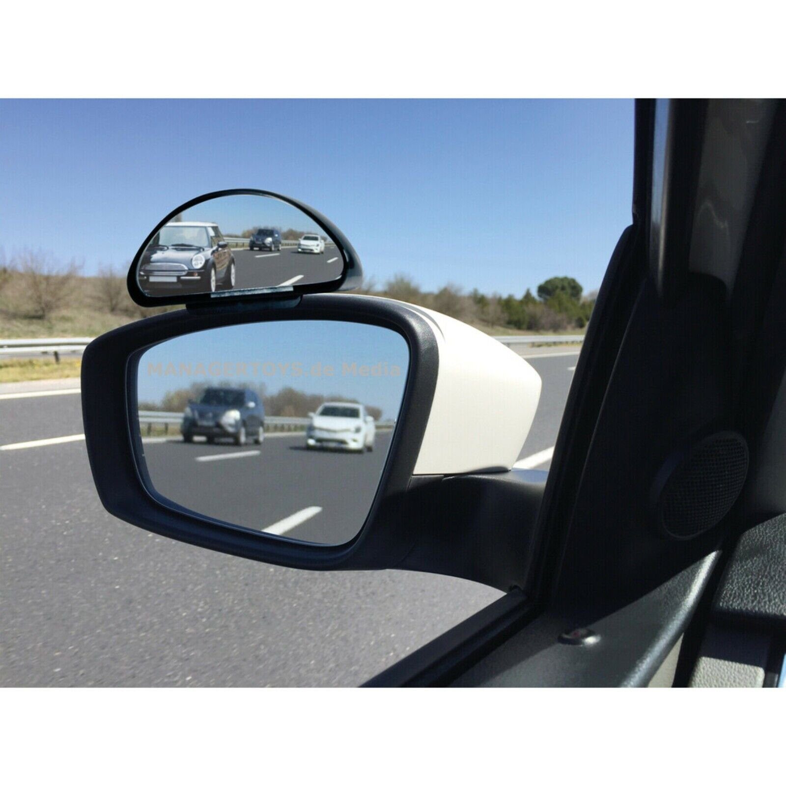 CarStyling Spiegelaufsatz Fahrschulspiegel Toter Winkel Aufsatz günstig online kaufen