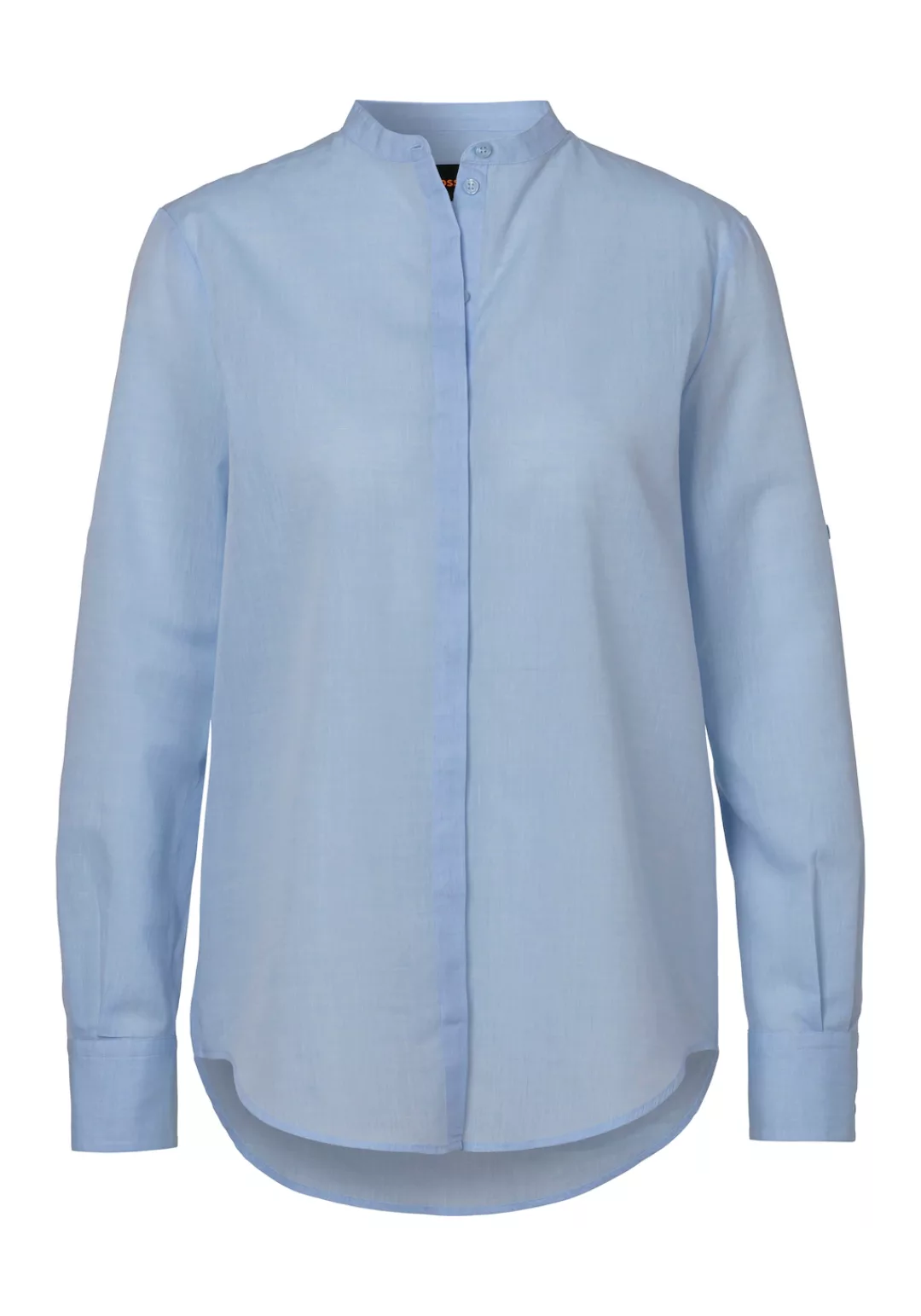 BOSS ORANGE Klassische Bluse "C Befelize 21", Premium Damenmode mit verstel günstig online kaufen