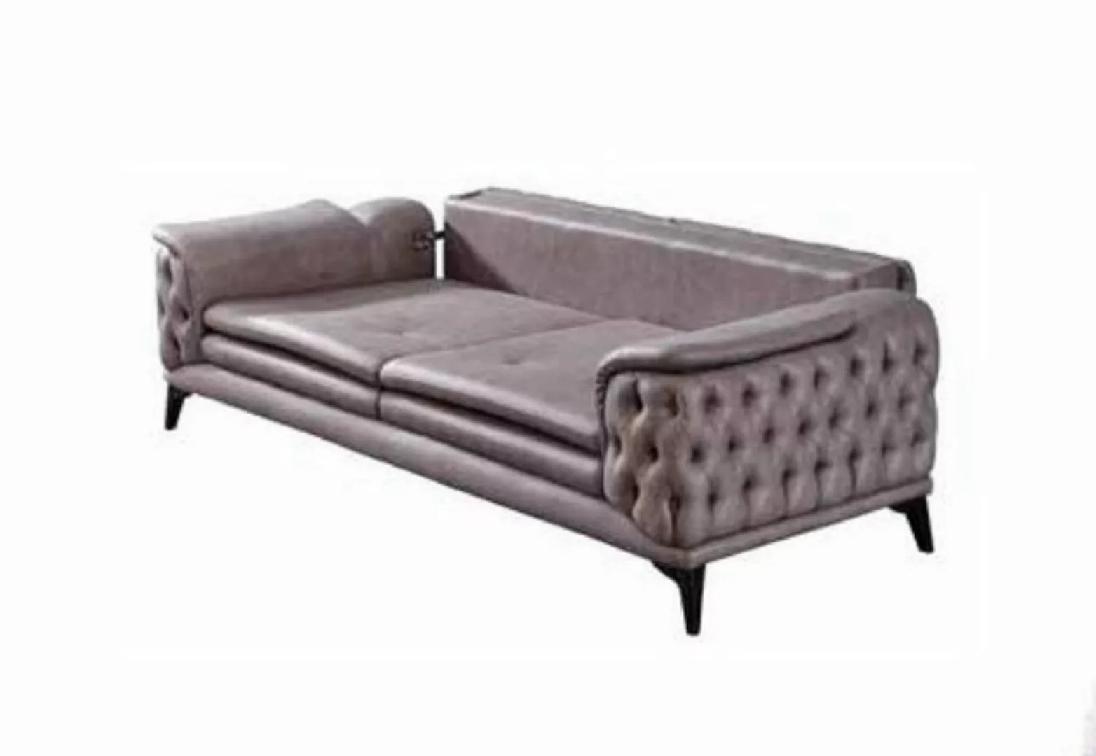 JVmoebel 2-Sitzer Luxusmöbel Brauner Wohnzimmer Zweisitzer Sofa Modern, 1 T günstig online kaufen