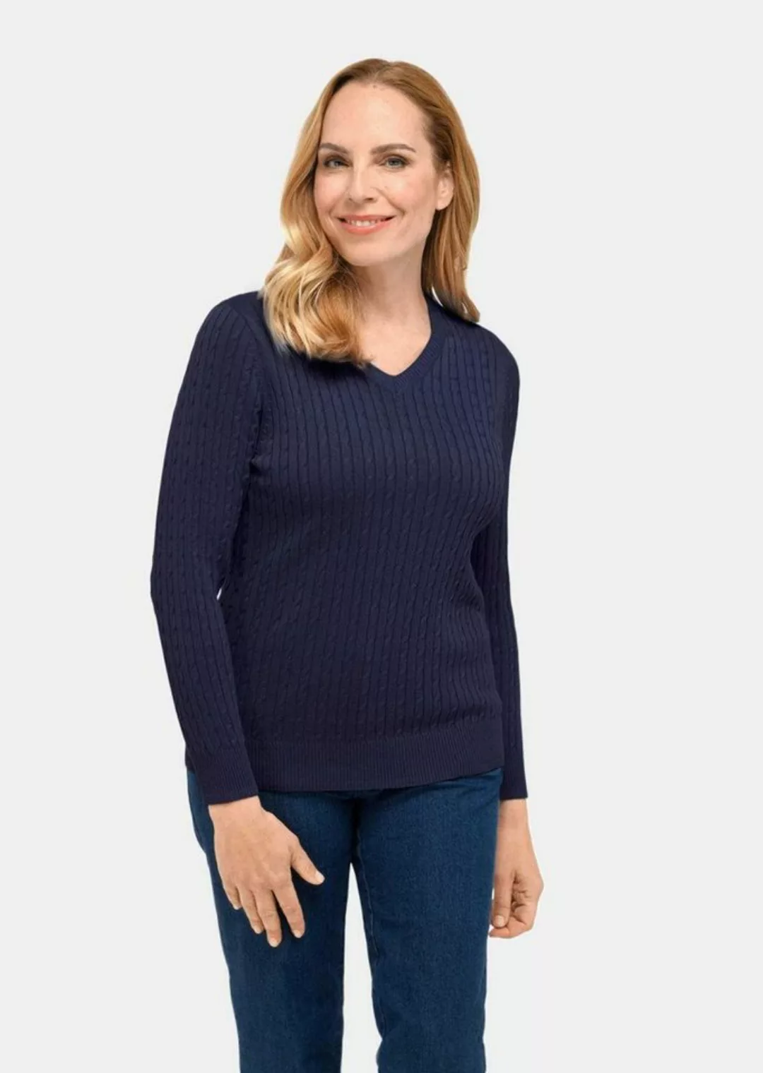 GOLDNER Strickpullover Kurzgröße: günstig online kaufen