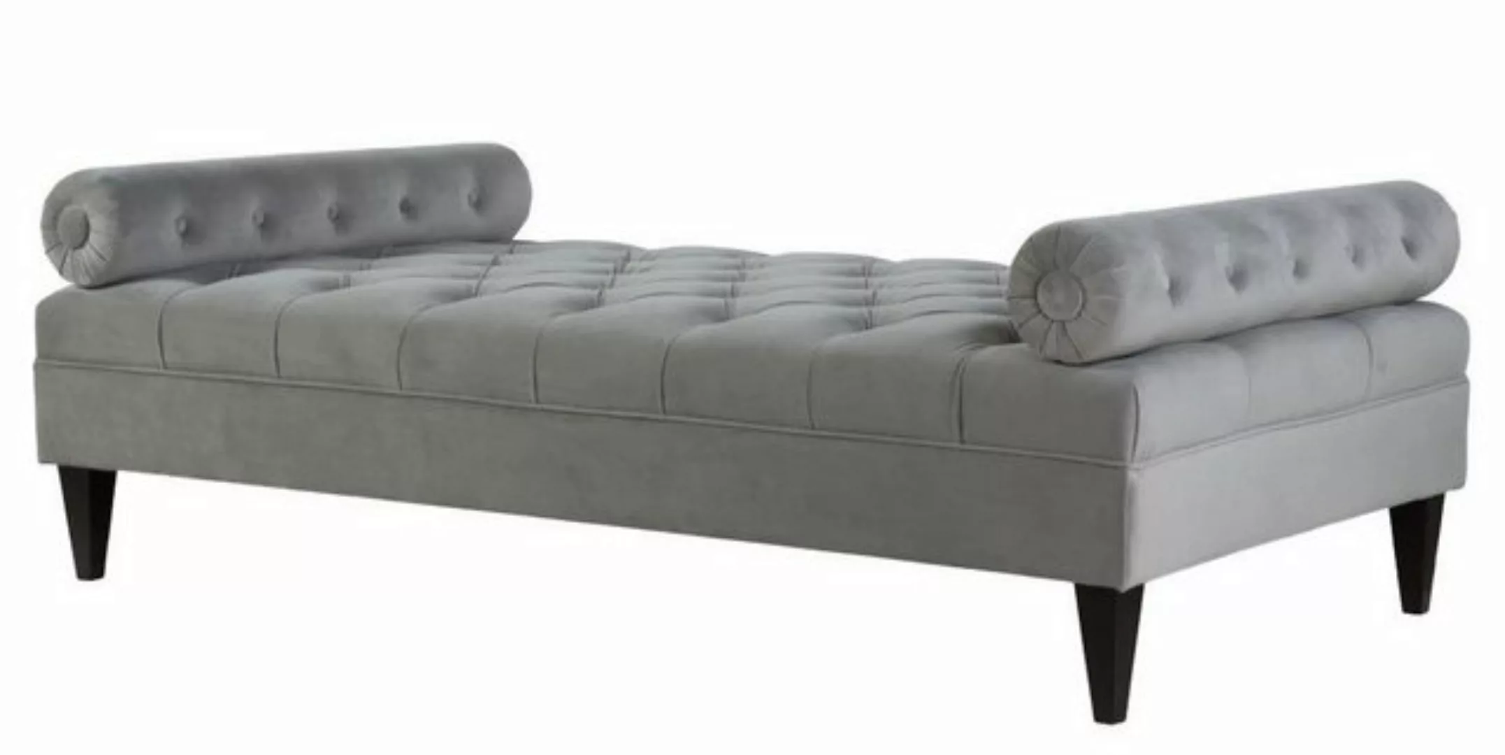 Xlmoebel Chaiselongue Graues Chaise Lounge Zeitgenössisches Sofa Liege Möbe günstig online kaufen