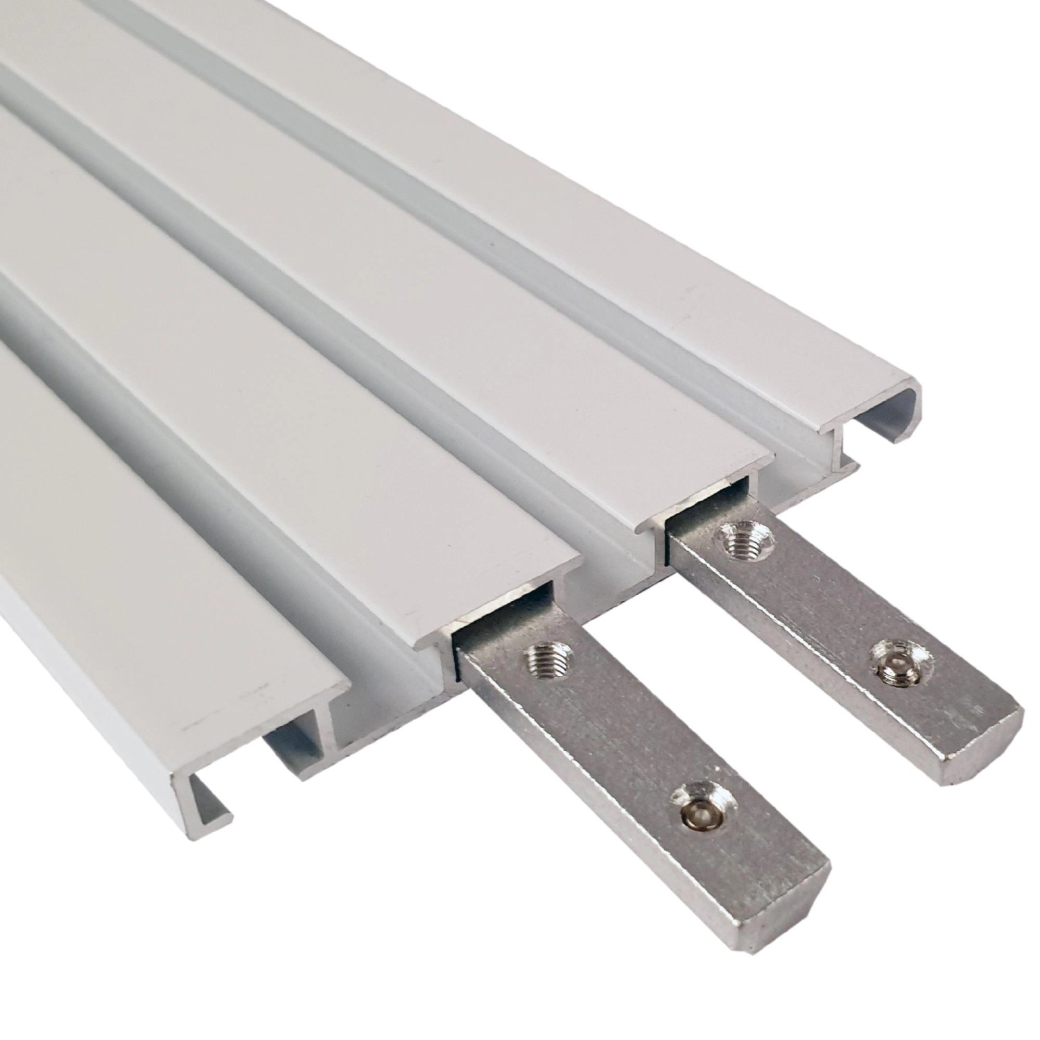 Bestlivings Verbinder für Aluminium Vorhangschiene Silber 3 Bis 4 Lauf günstig online kaufen