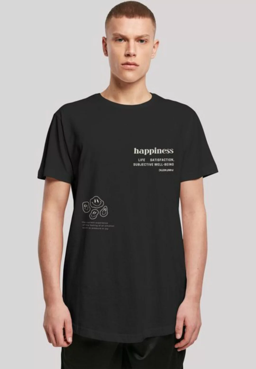 F4NT4STIC T-Shirt happiness LONG TEE Print günstig online kaufen