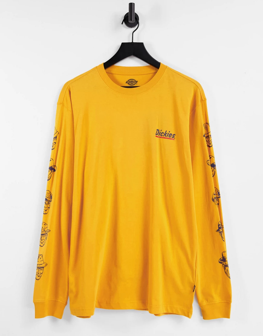 Dickies – Federal Dam – Langärmliges Shirt in Orange günstig online kaufen