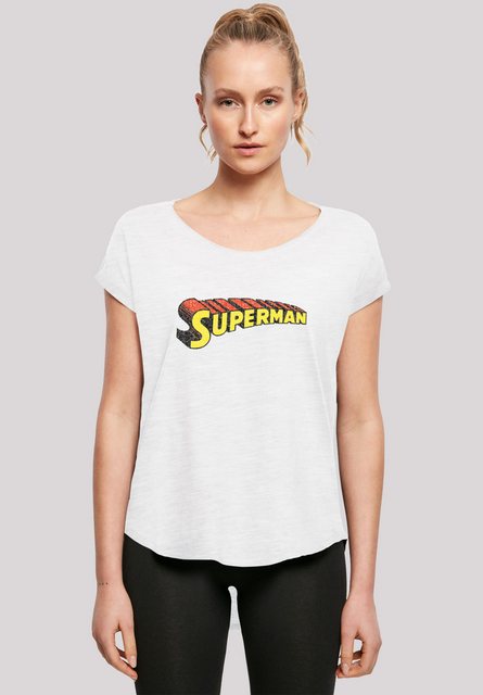 F4NT4STIC T-Shirt DC Comics Superhelden Superman Telescopic Crackle Print günstig online kaufen