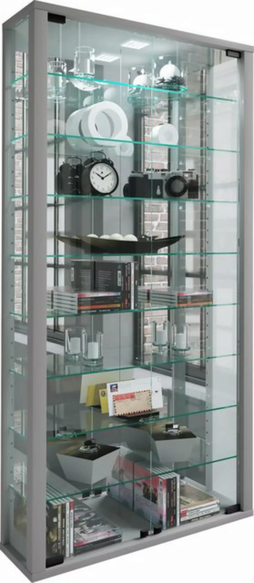 VCM Hängevitrine Wandvitrine Glasvitrine Vitrosa Maxi Spiegel (1-St) günstig online kaufen