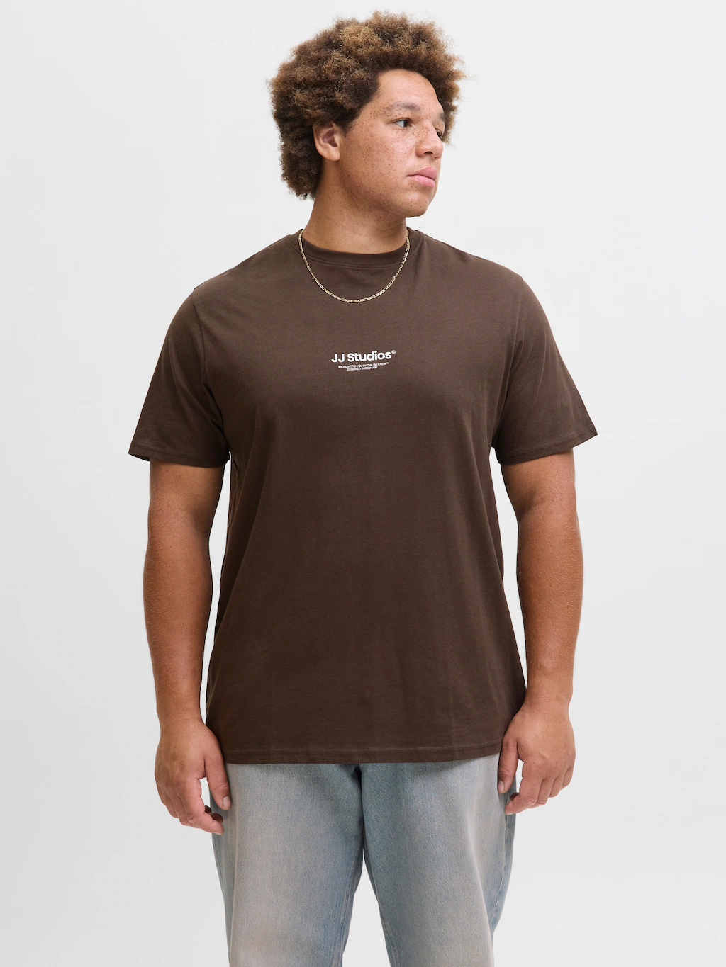 Jack & Jones PlusSize T-Shirt "JJESOHO TEE SS CREW NECK NOOS PLS", mit Logo günstig online kaufen