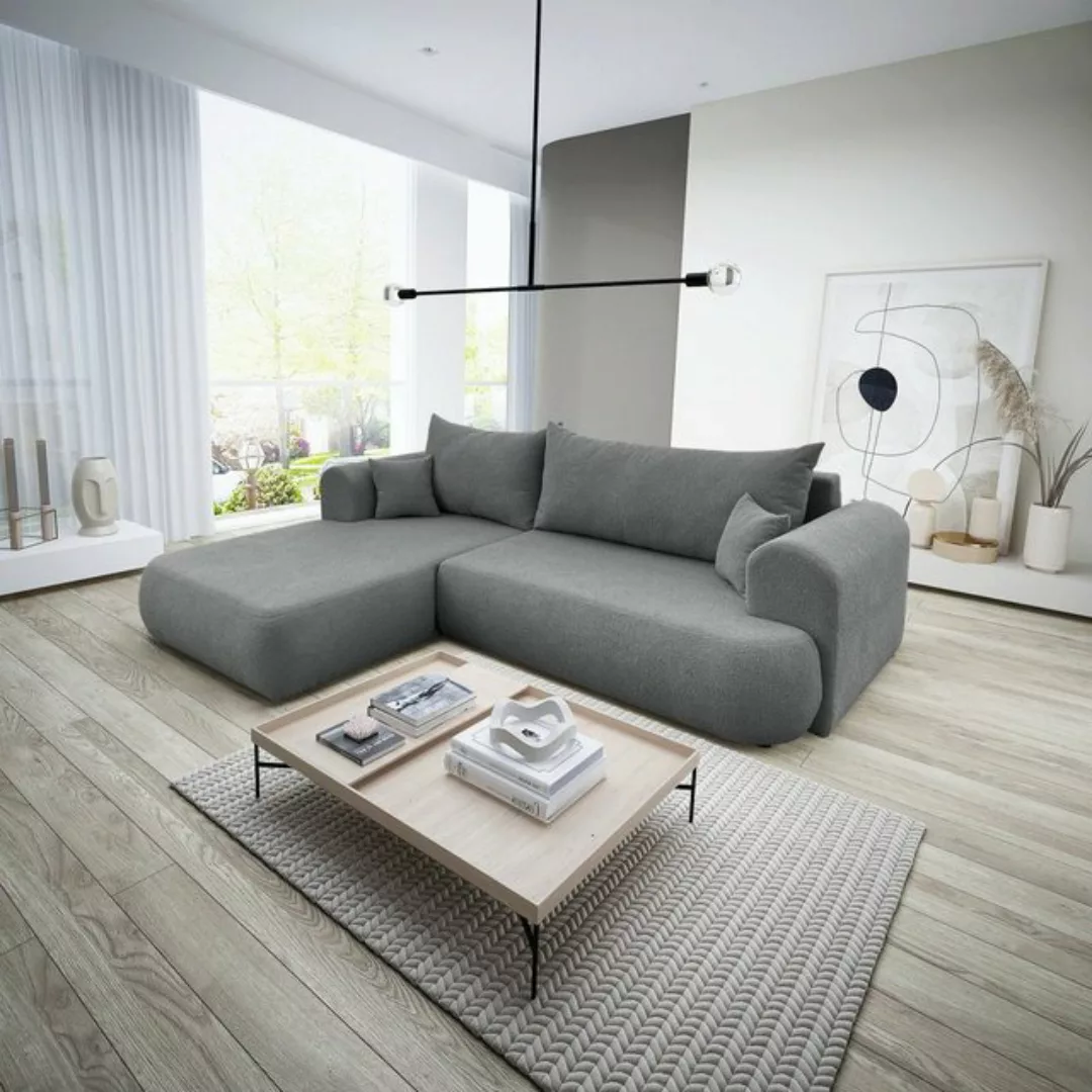 Luxusbetten24 Schlafsofa Designer Sofa Baron L, mit Schlaffunktion und Stau günstig online kaufen