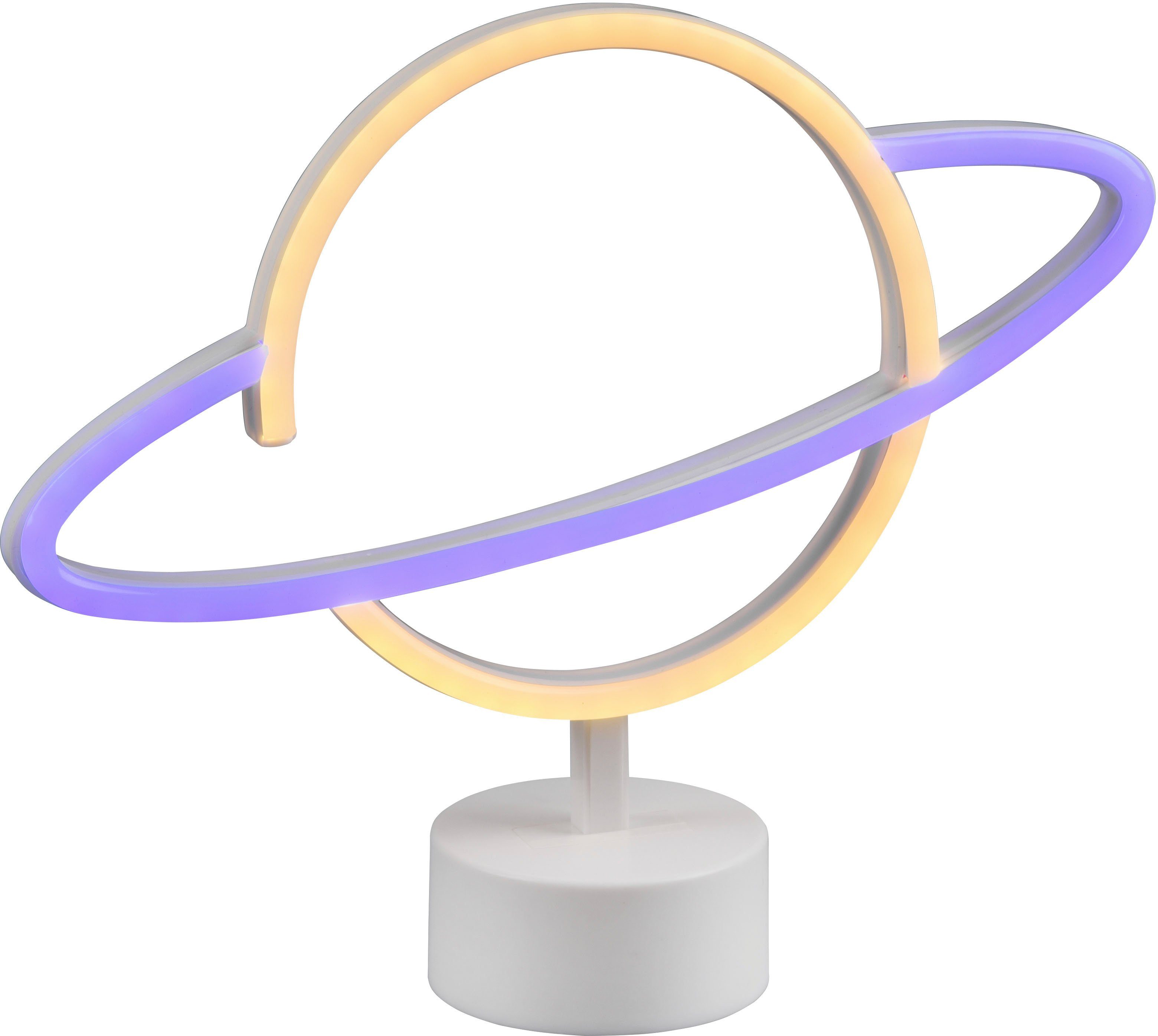 Reality Leuchten LED Tischleuchte Planet, Ein-/Ausschalter, günstig online kaufen