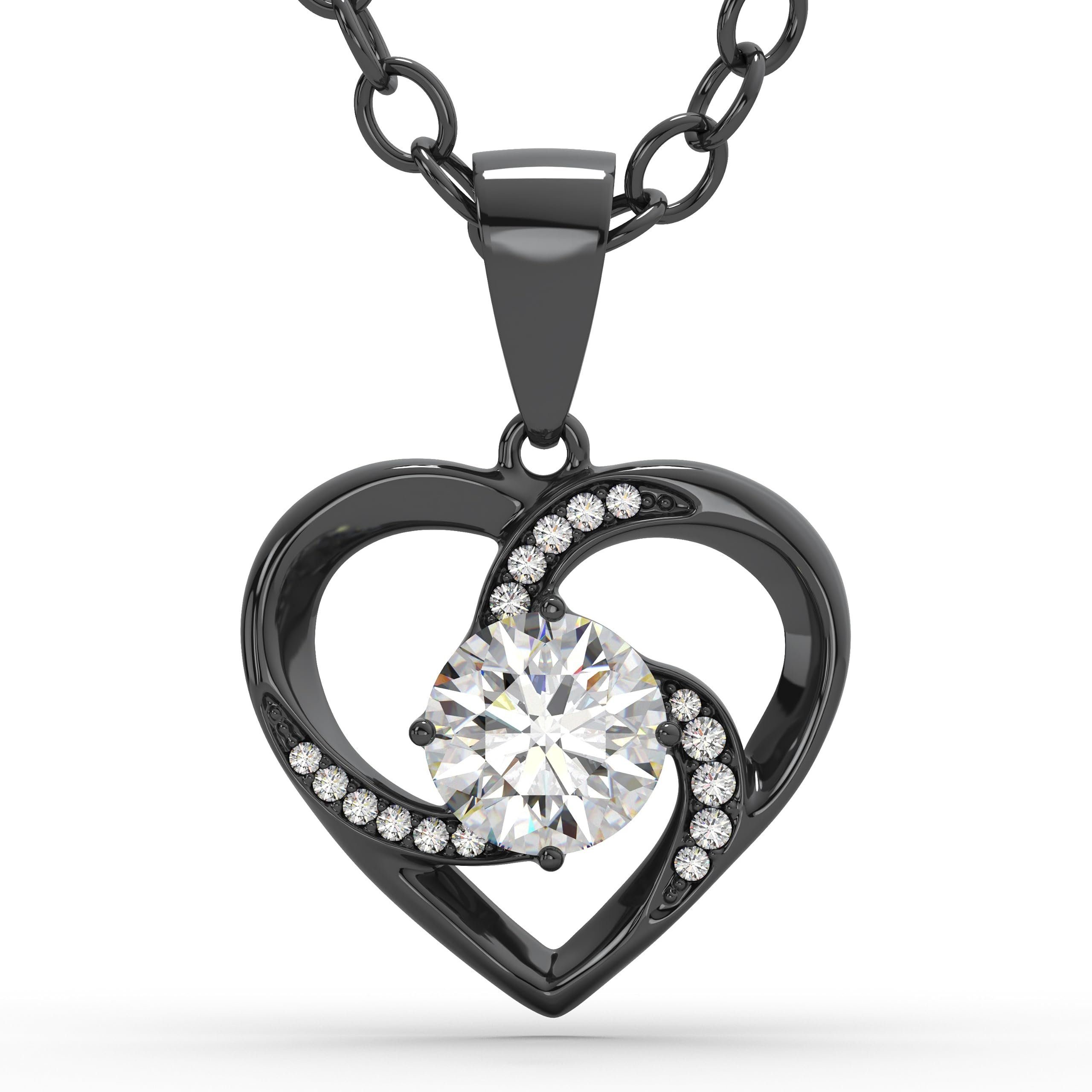 SERASAR Herzkette Halskette Damen 925 Silber, günstig online kaufen