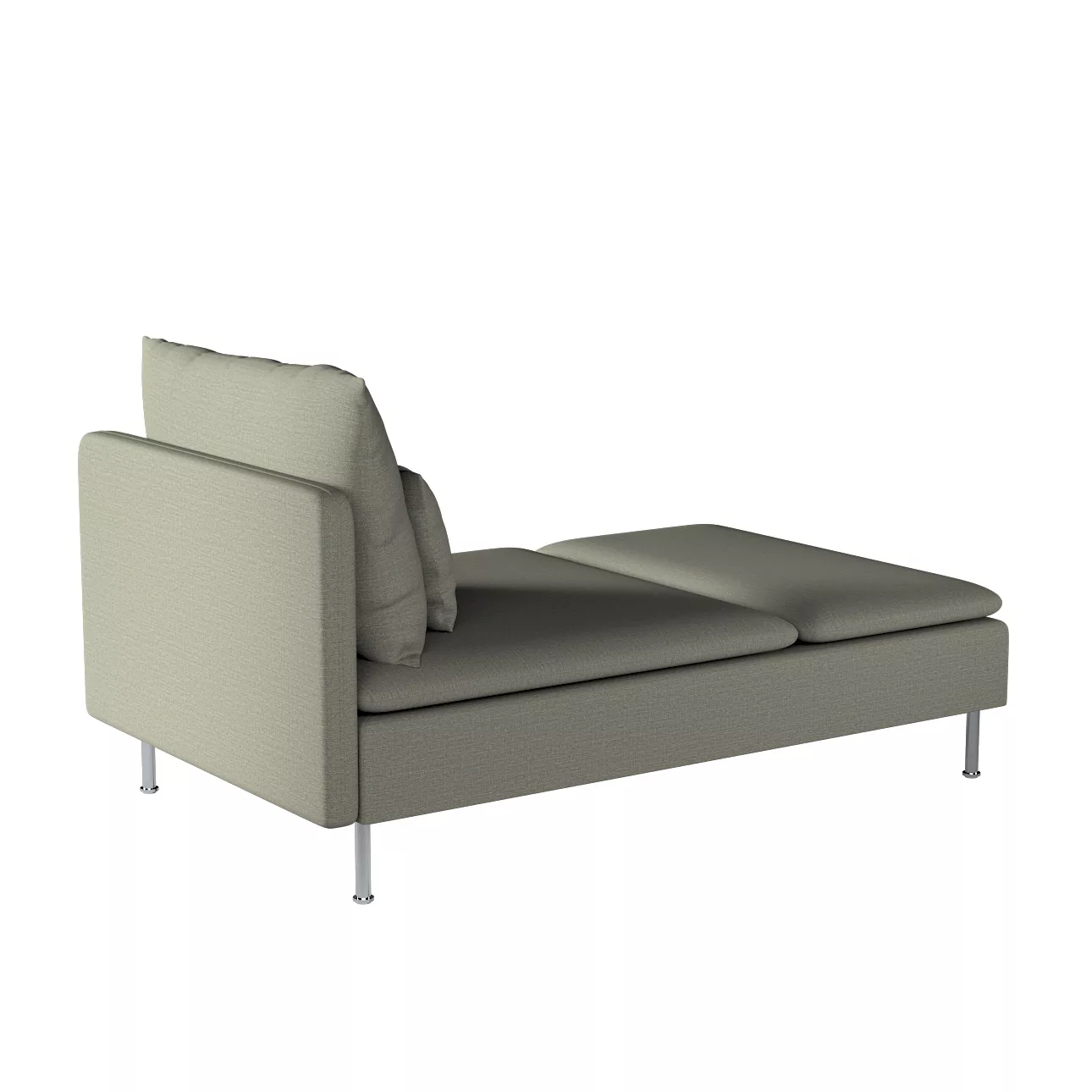 Bezug für Söderhamn Recamiere, grau-beige, Bezug für Recamiere, Living II ( günstig online kaufen