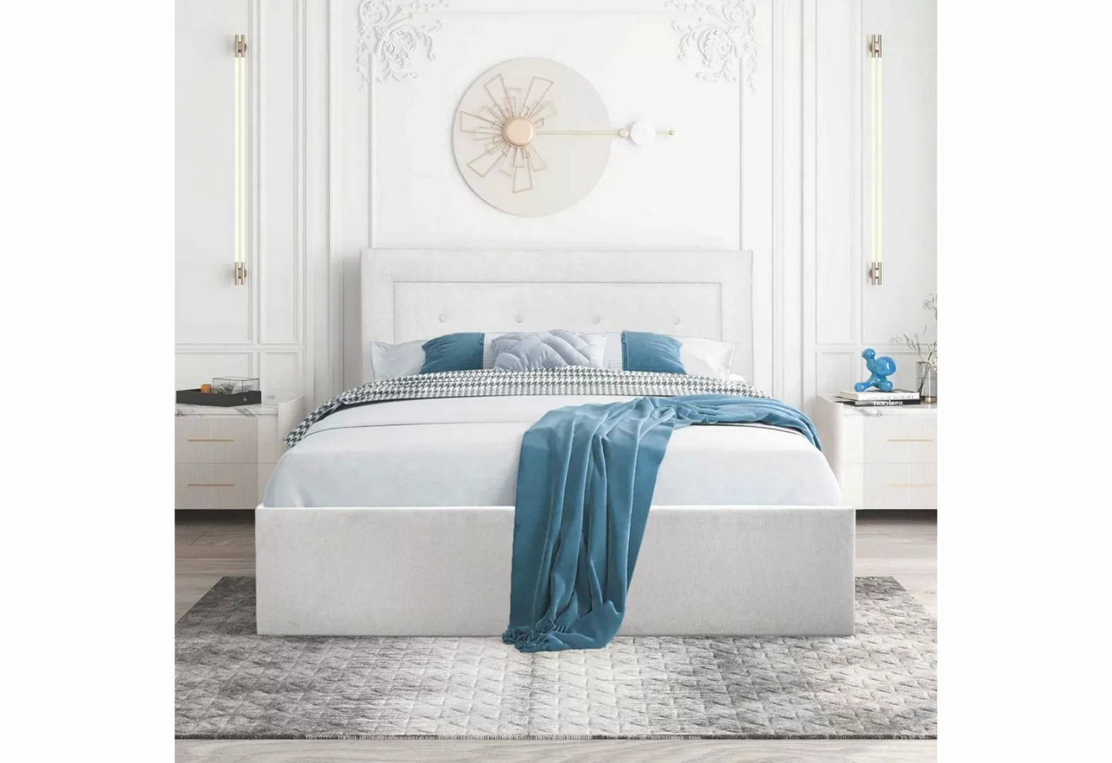 Halmon Schlafkomfort Betten Polsterbett Texas günstig online kaufen