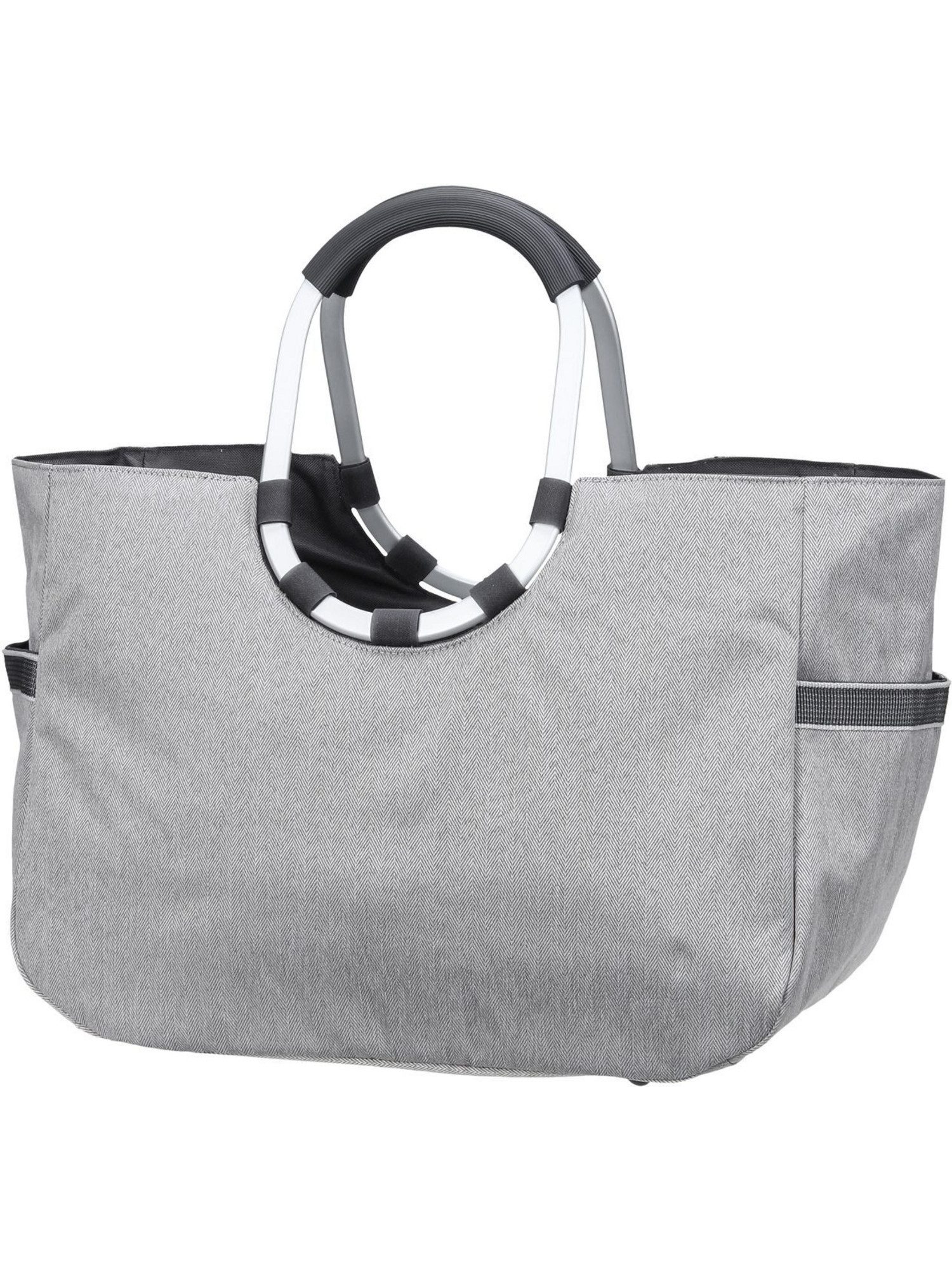 REISENTHEL® Einkaufskorb loopshopper L herringbone grey, günstig online kaufen