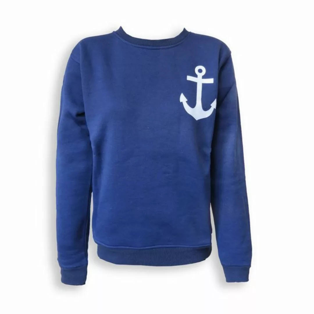 Sonia Originelli T-Shirt Sweatshirt "Anker" Maritim Druck Damen Unifarben P günstig online kaufen