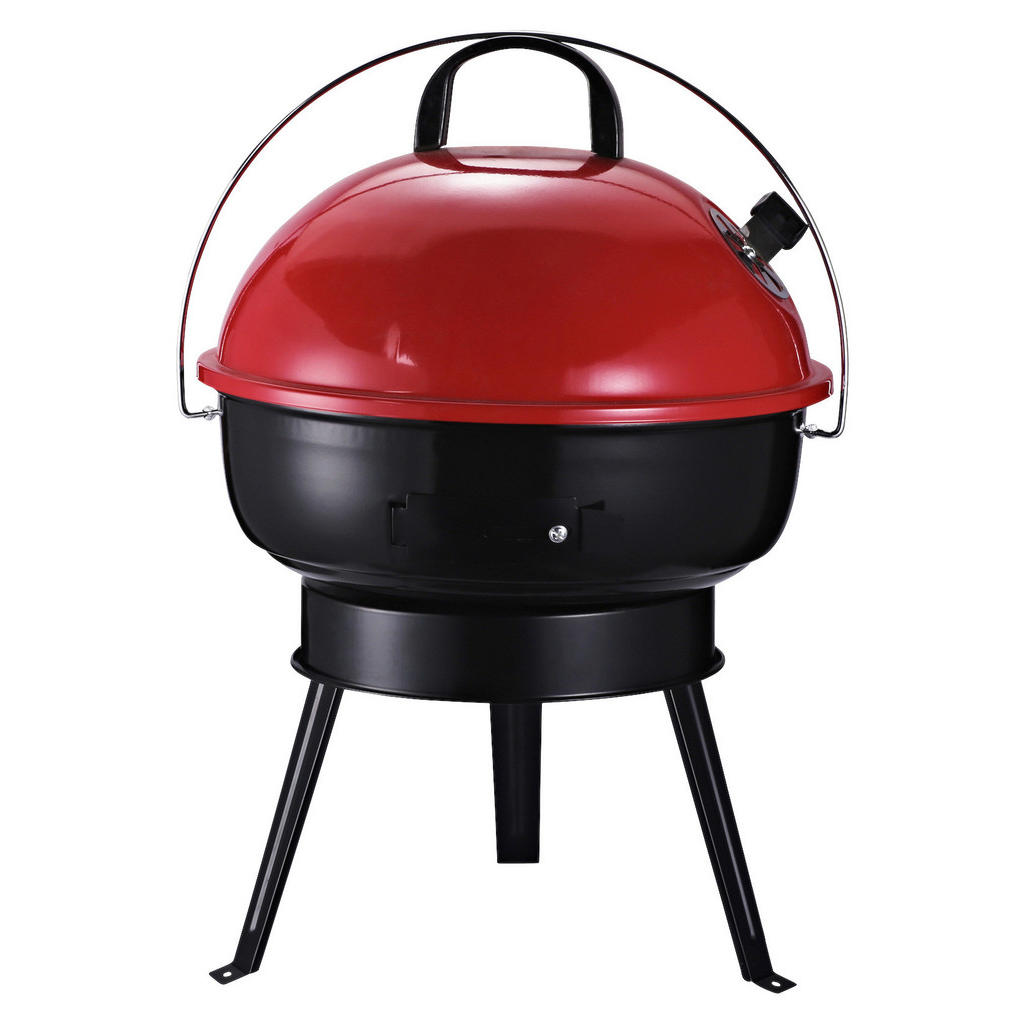 Outsunny Kugelgrill Metall H/D: ca. 54x37 cm günstig online kaufen