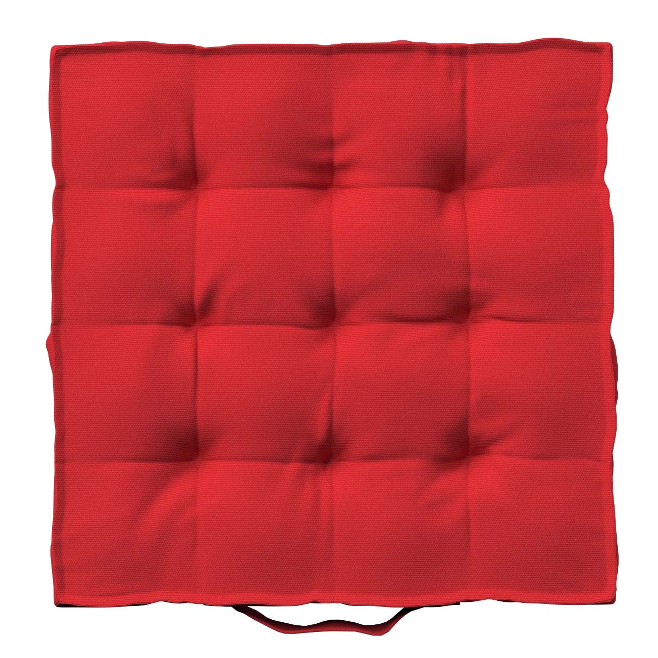 Sitzkissen Jacob mit Handgriff, rot, 40 x 40 x 6 cm, Loneta (133-43) günstig online kaufen