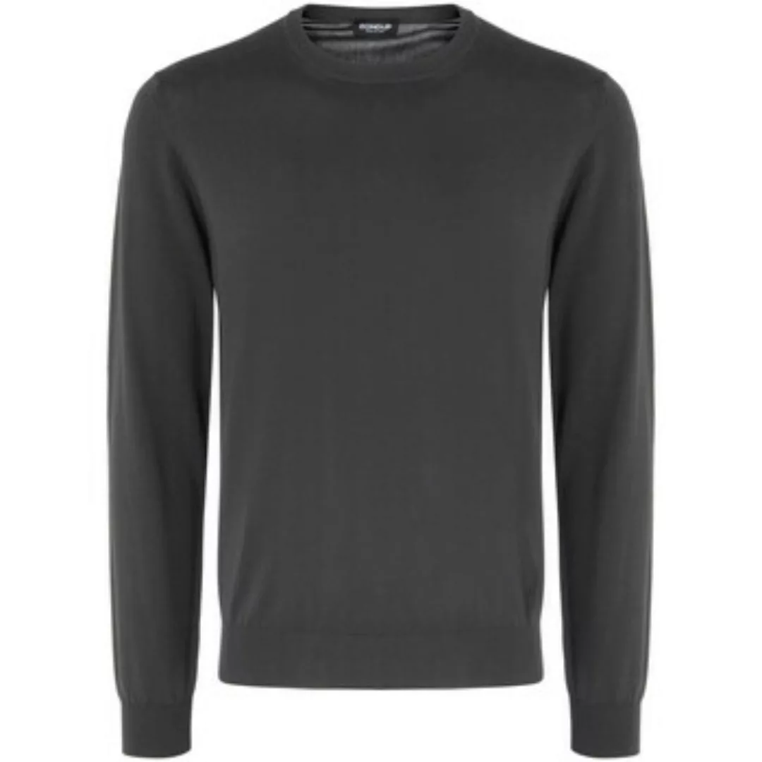 Dondup  T-Shirts & Poloshirts Pullover mit Rundhalsausschnitt aus grauem günstig online kaufen